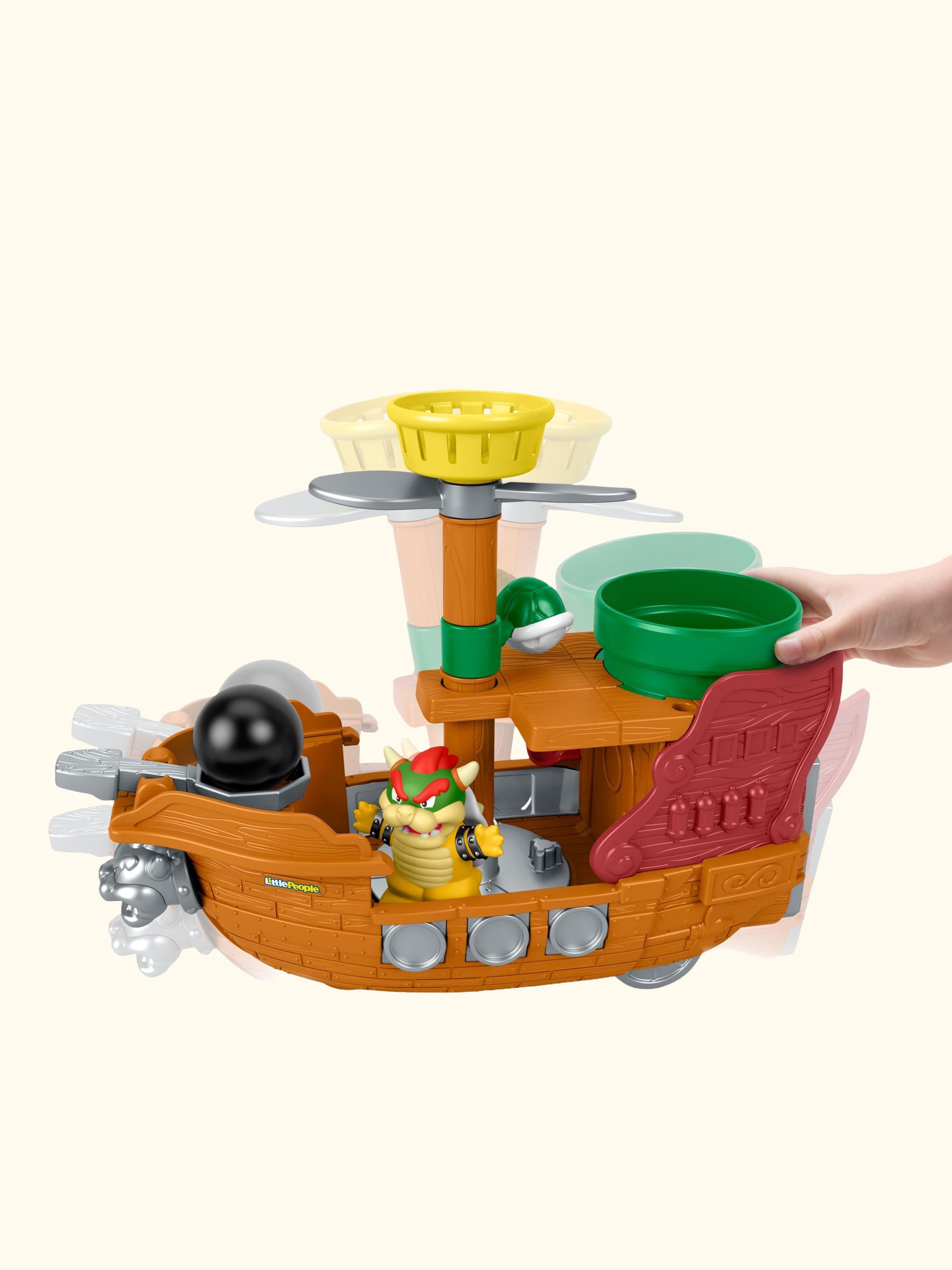 Little People Super Mario My Mario Bowser's Airship Playset