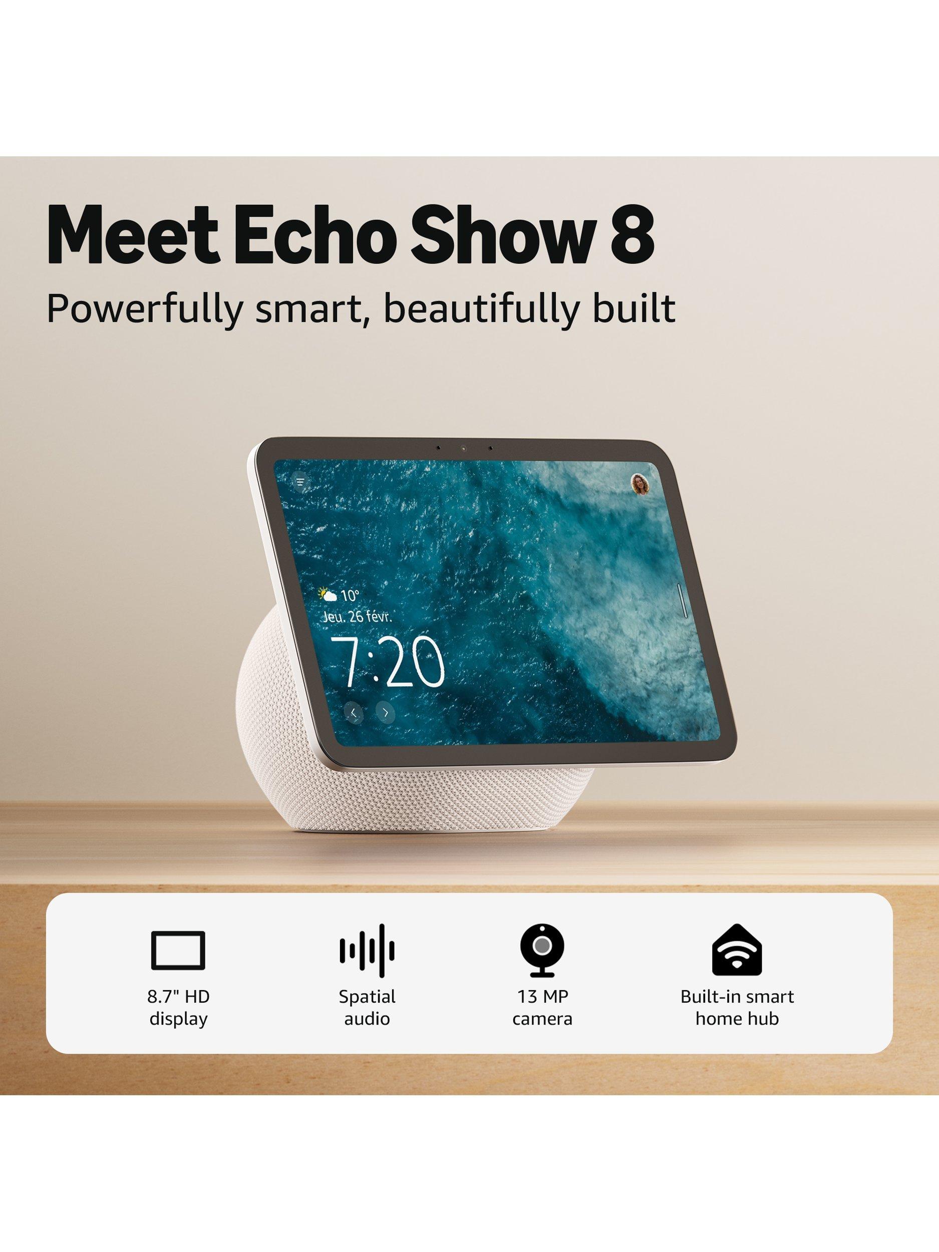 Echo Show 8 (2025) Smart Speaker with 8.7" Screen & Alexa Voice Recognition & Control