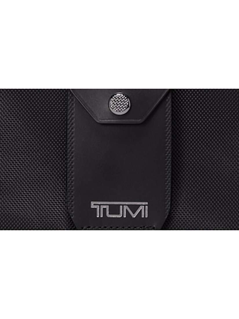 Alpha Three Way Convertible Briefcase, Black