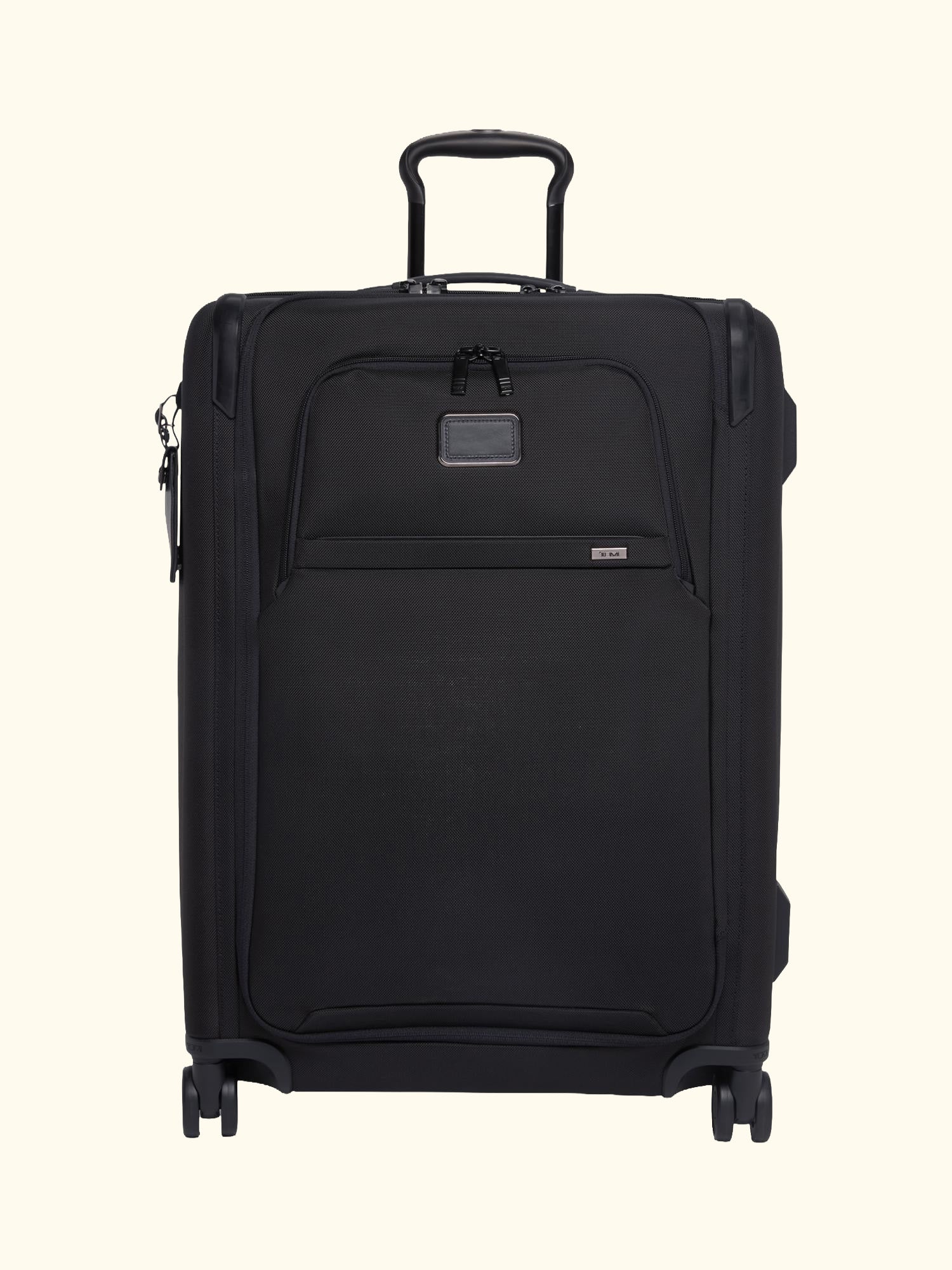Medium Dual Access Expandable 4-Wheel Suitcase, 132L, Black