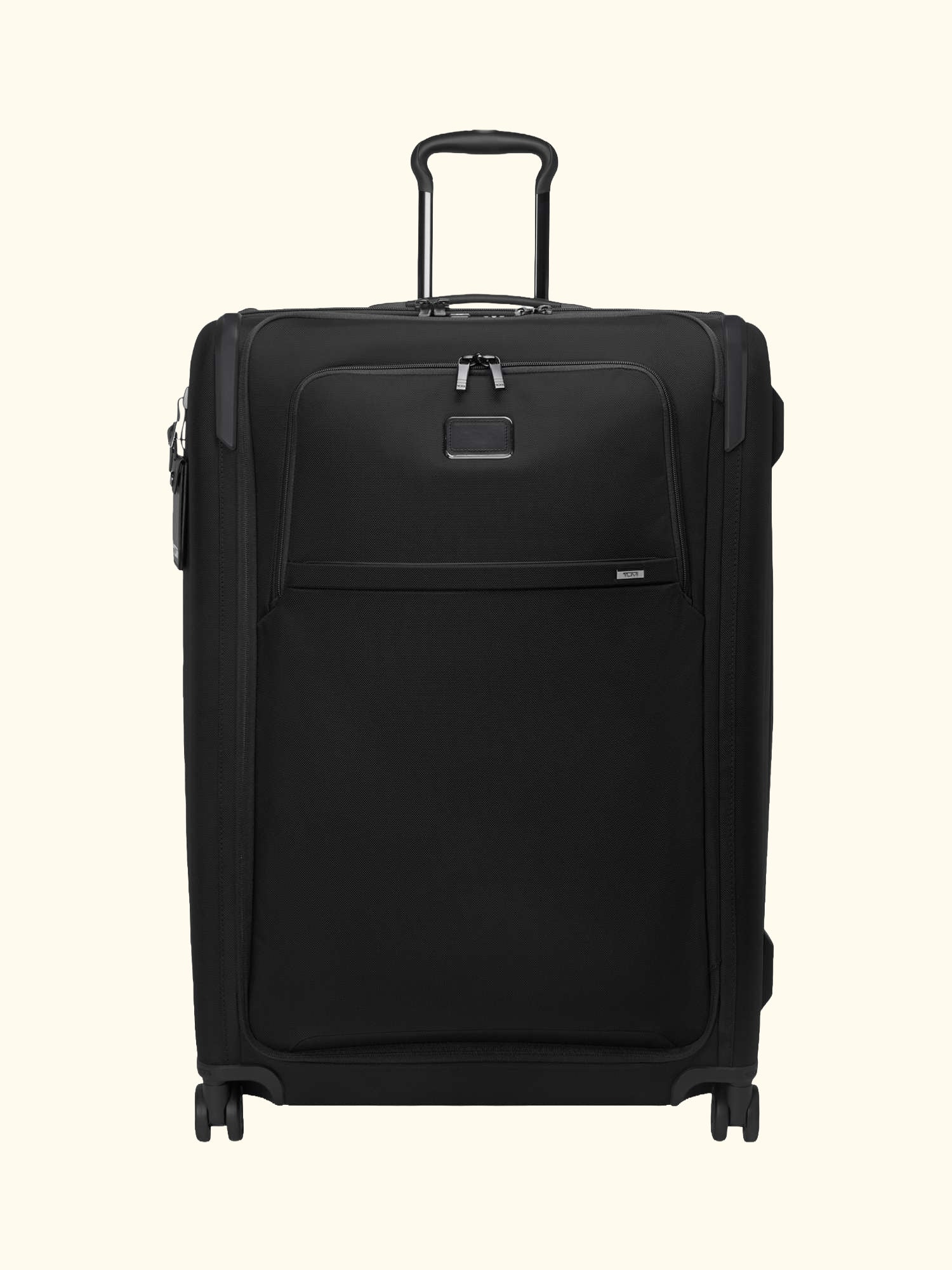 Alpha X-Large 78cm Dual Access Expandable Checked Suitcase, 189L, Black