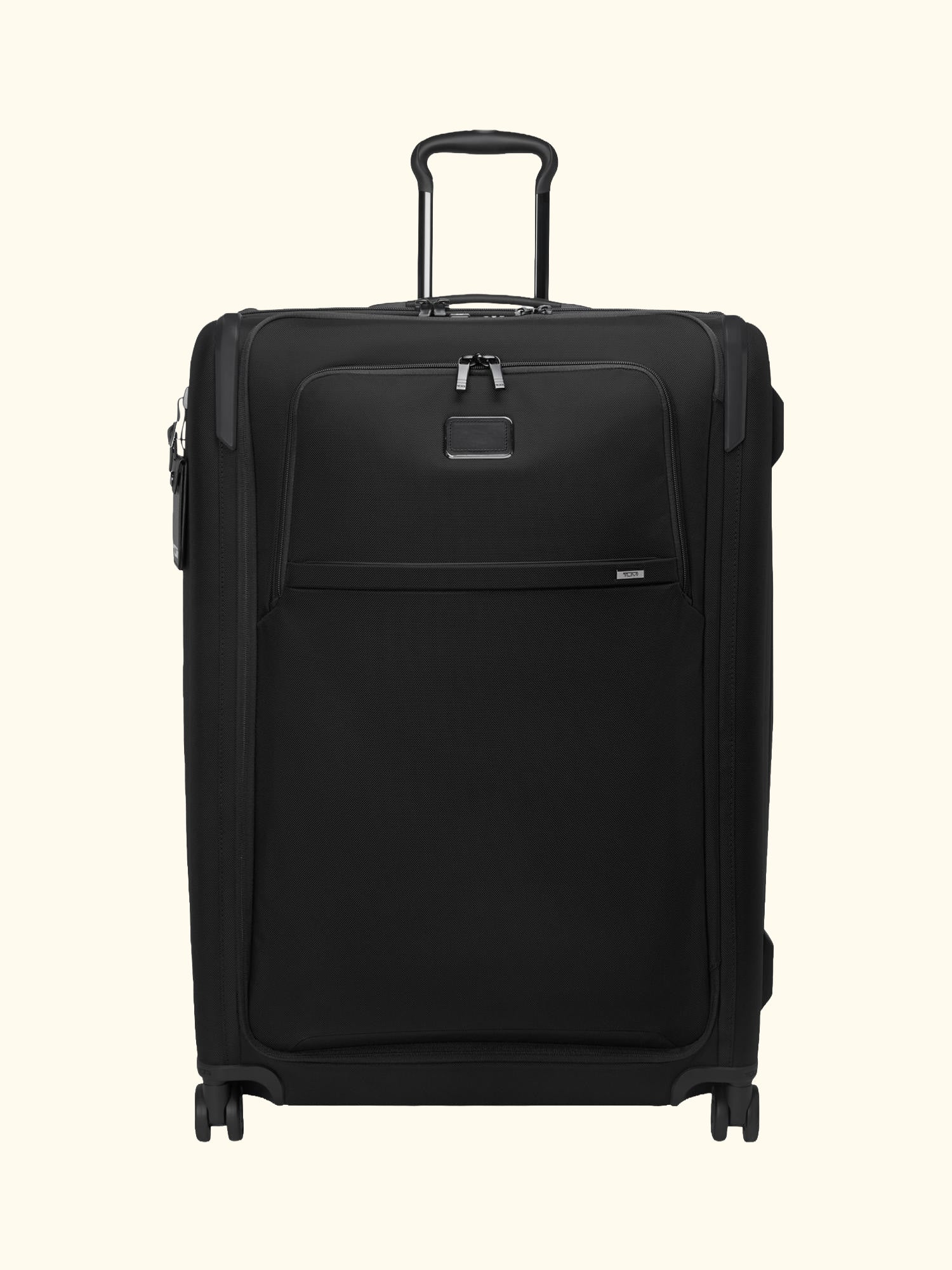 Alpha X-Large 78cm Dual Access Expandable Checked Suitcase, 189L, Black