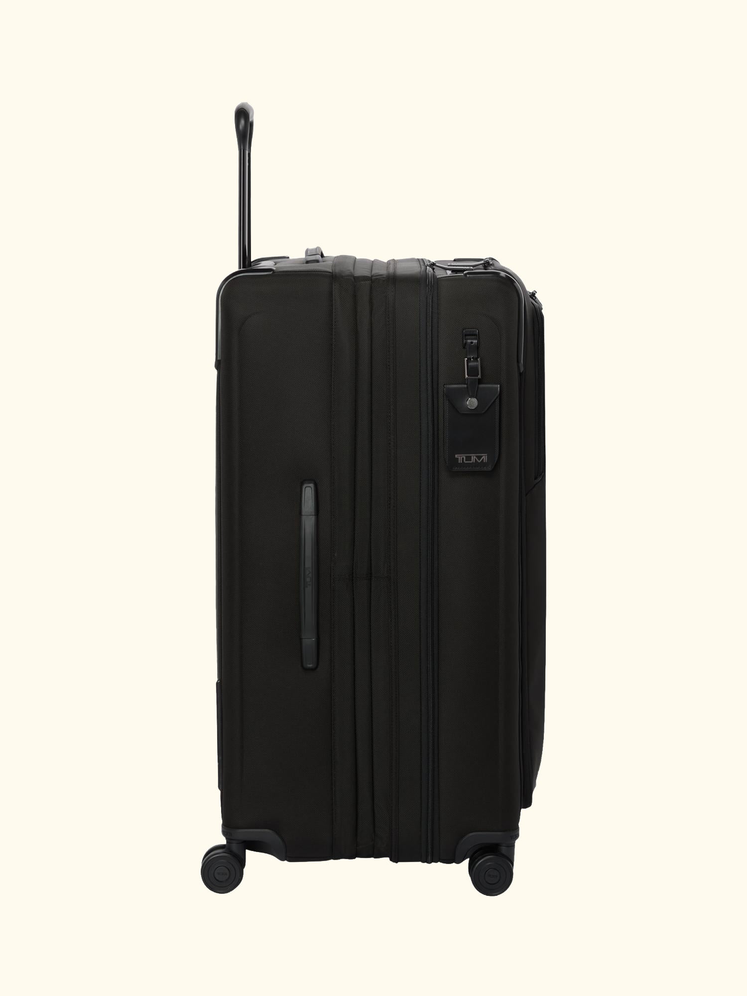 Alpha X-Large 78cm Dual Access Expandable Checked Suitcase, 189L, Black