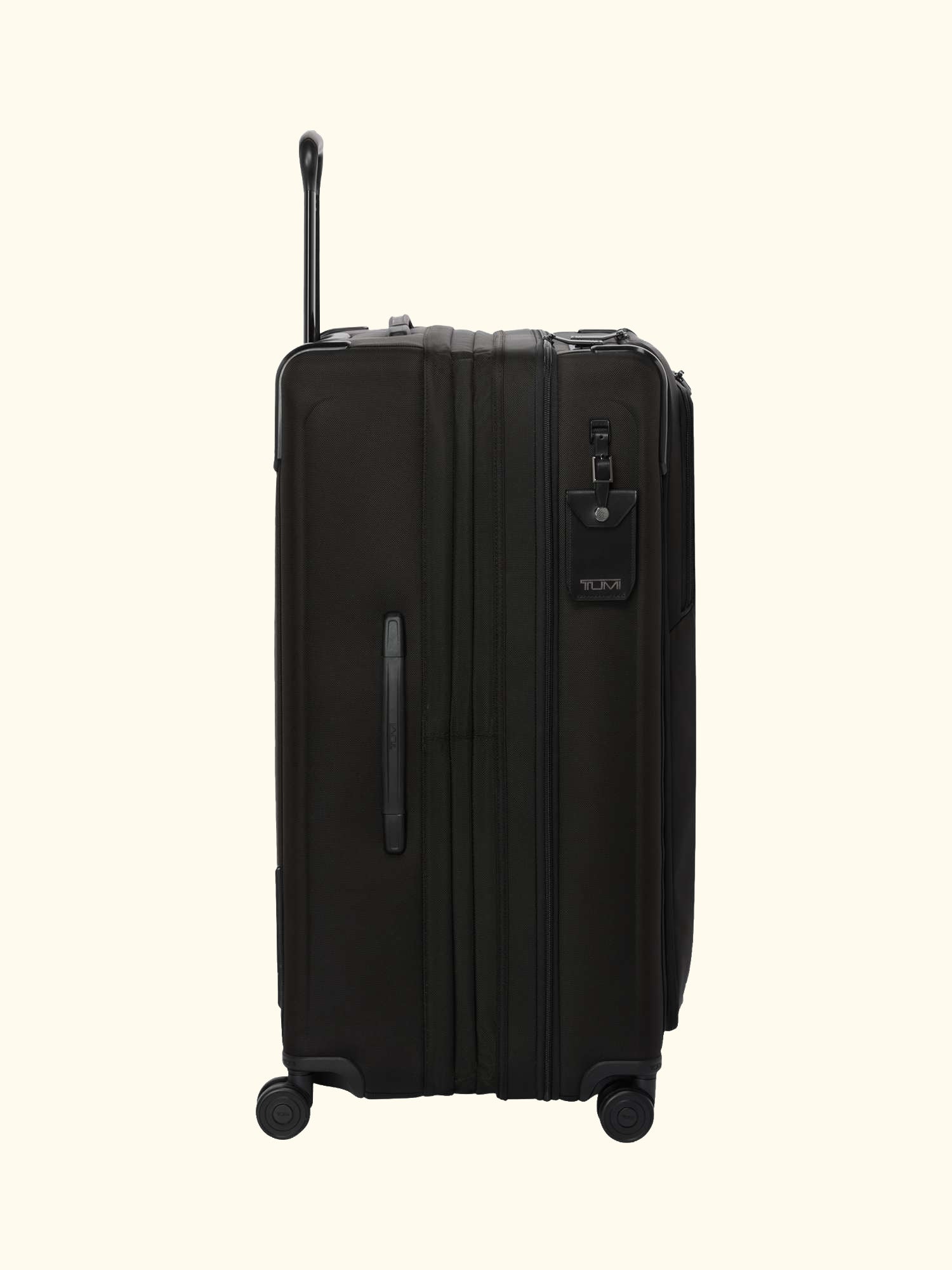 Alpha X-Large 78cm Dual Access Expandable Checked Suitcase, 189L, Black