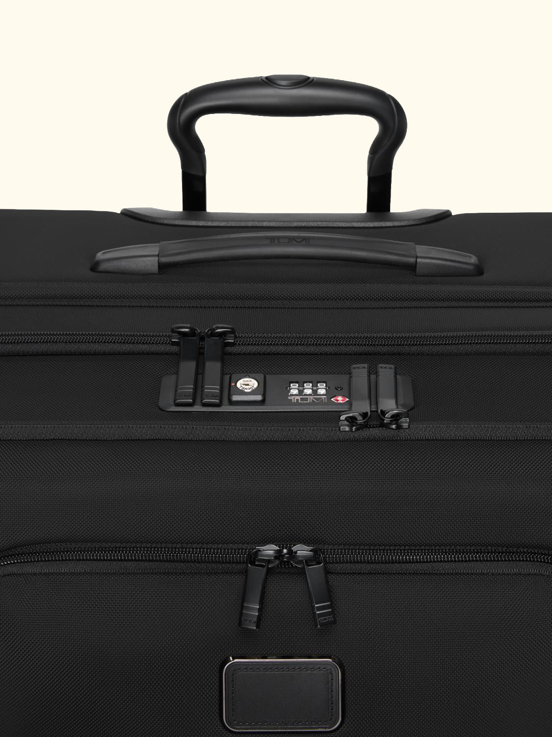 Alpha X-Large 78cm Dual Access Expandable Checked Suitcase, 189L, Black