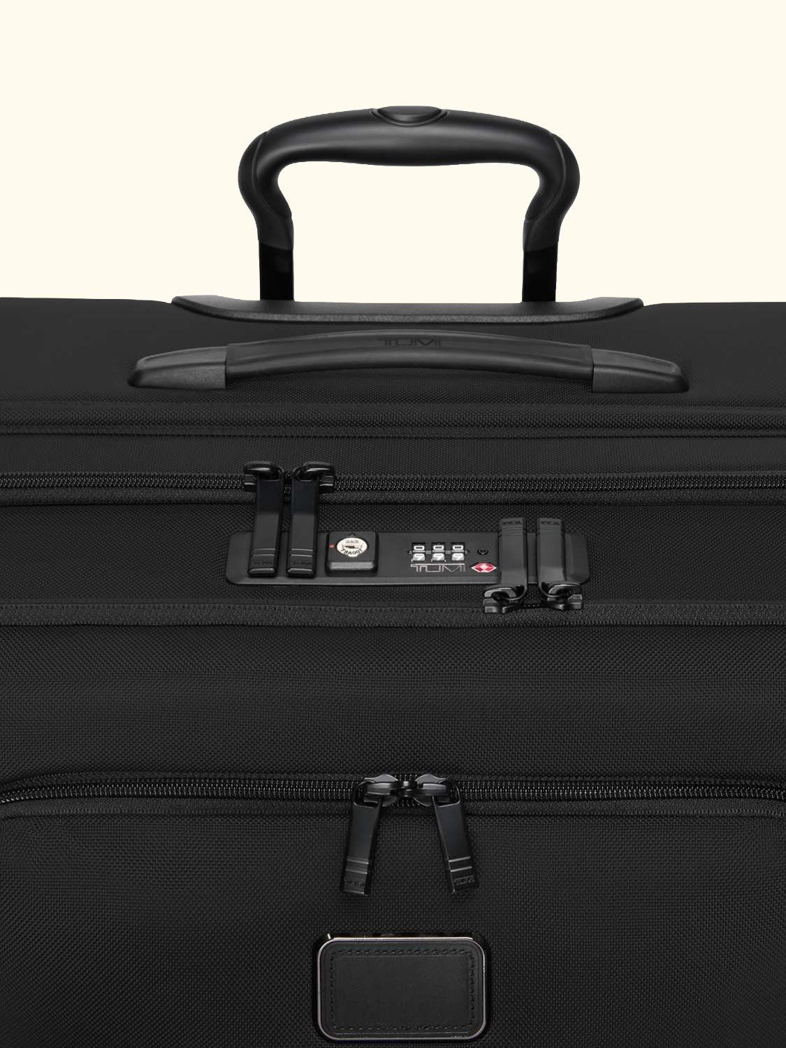 Alpha X-Large 78cm Dual Access Expandable Checked Suitcase, 189L, Black