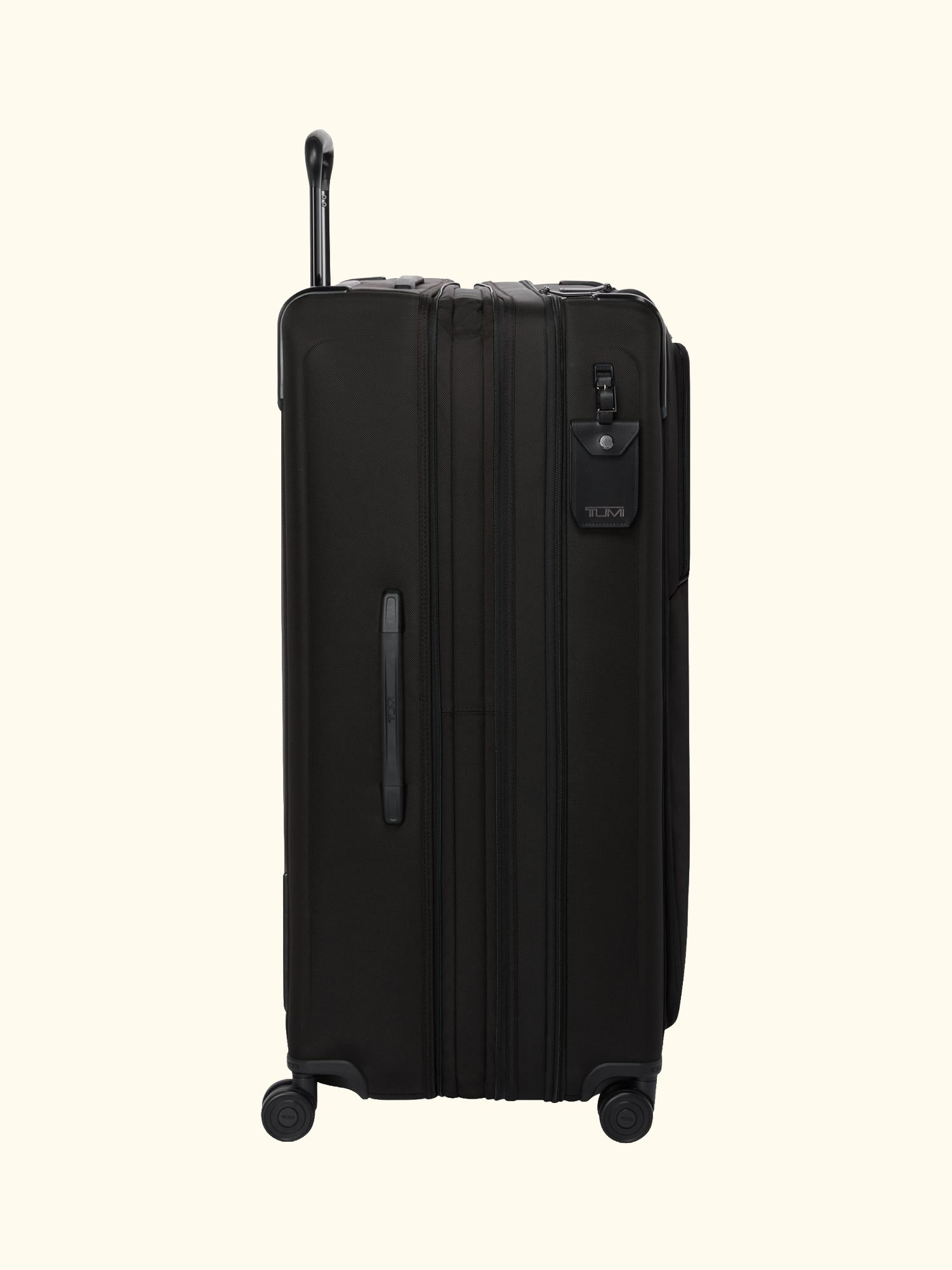 Alpha 4 Dual Access XXL Double Wheel Suitcase, 204L, Black
