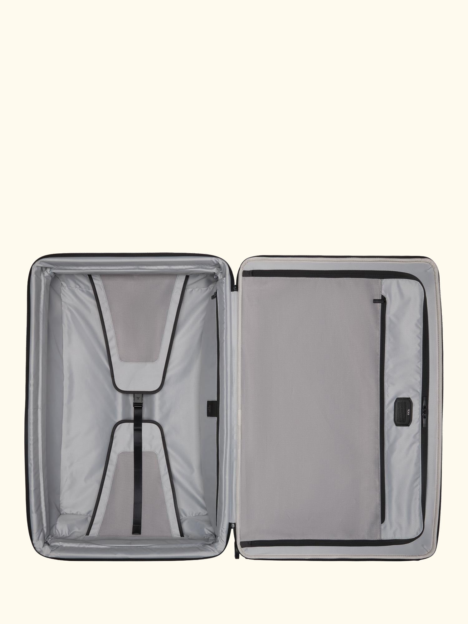 Alpha 4 Dual Access XXL Double Wheel Suitcase, 204L, Black