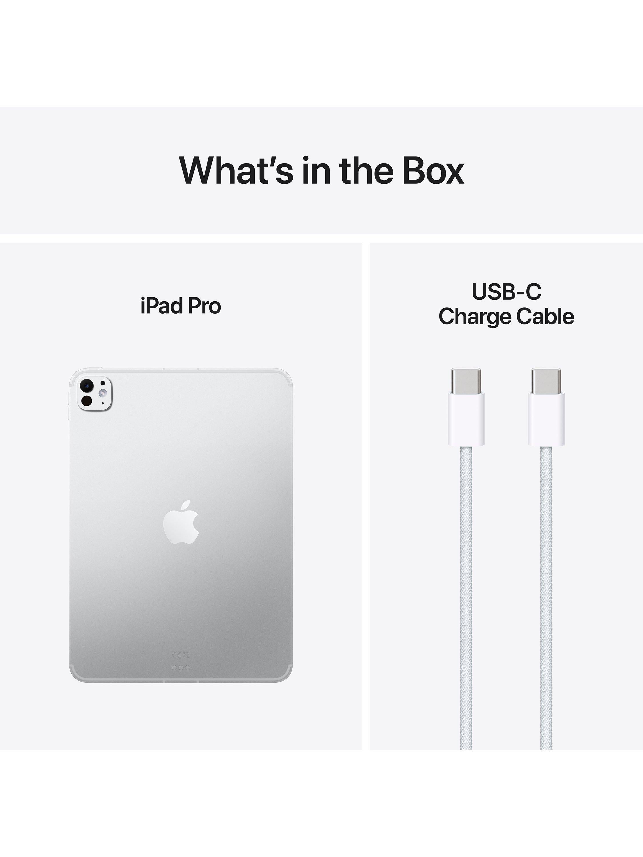 2025 Apple iPad Pro 11", M5 Processor, iPadOS, Wi-Fi & Cellular, 2TB