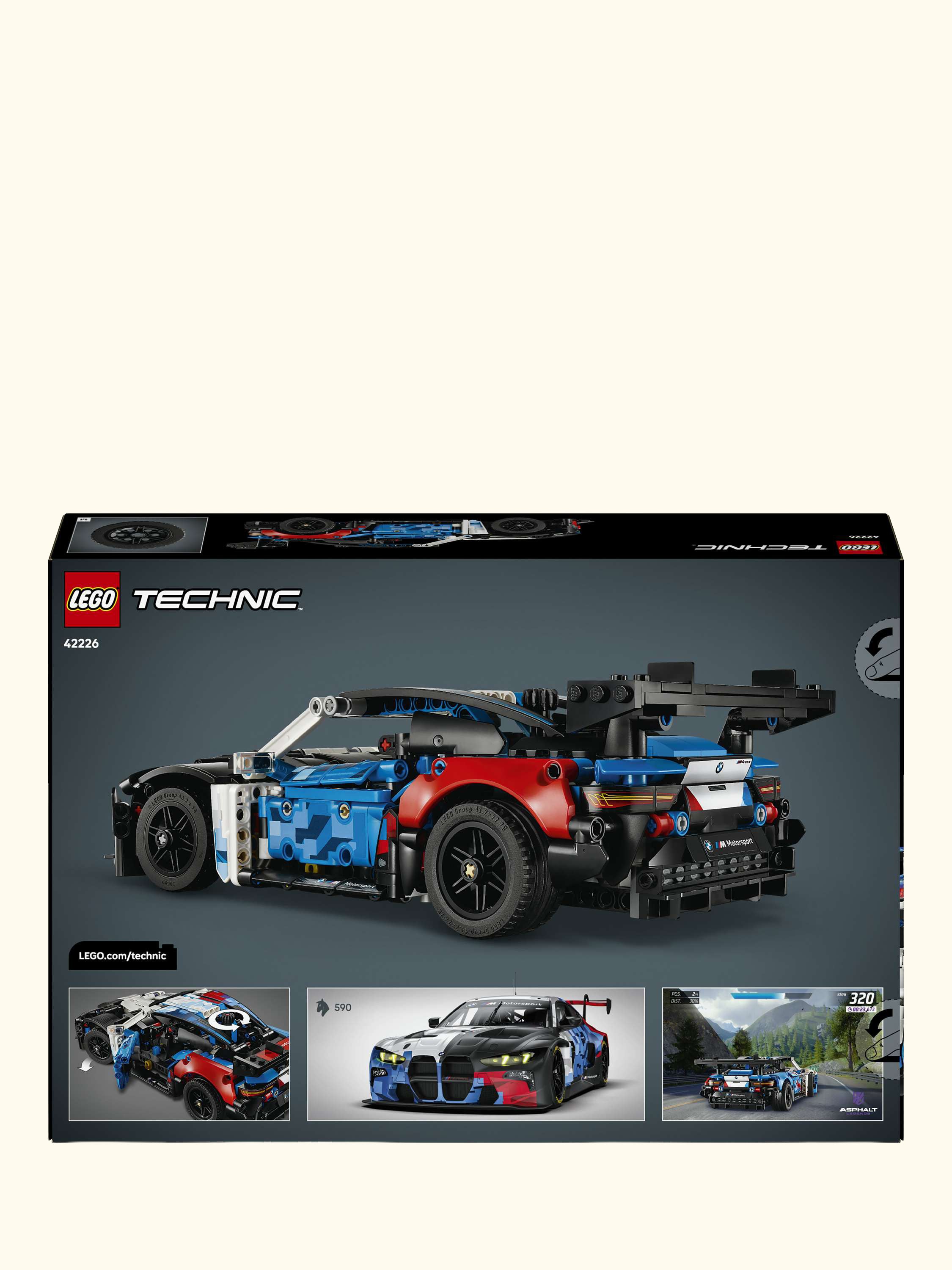Technic 42226 BMW M4 GT3 EVO Race Car Toy
