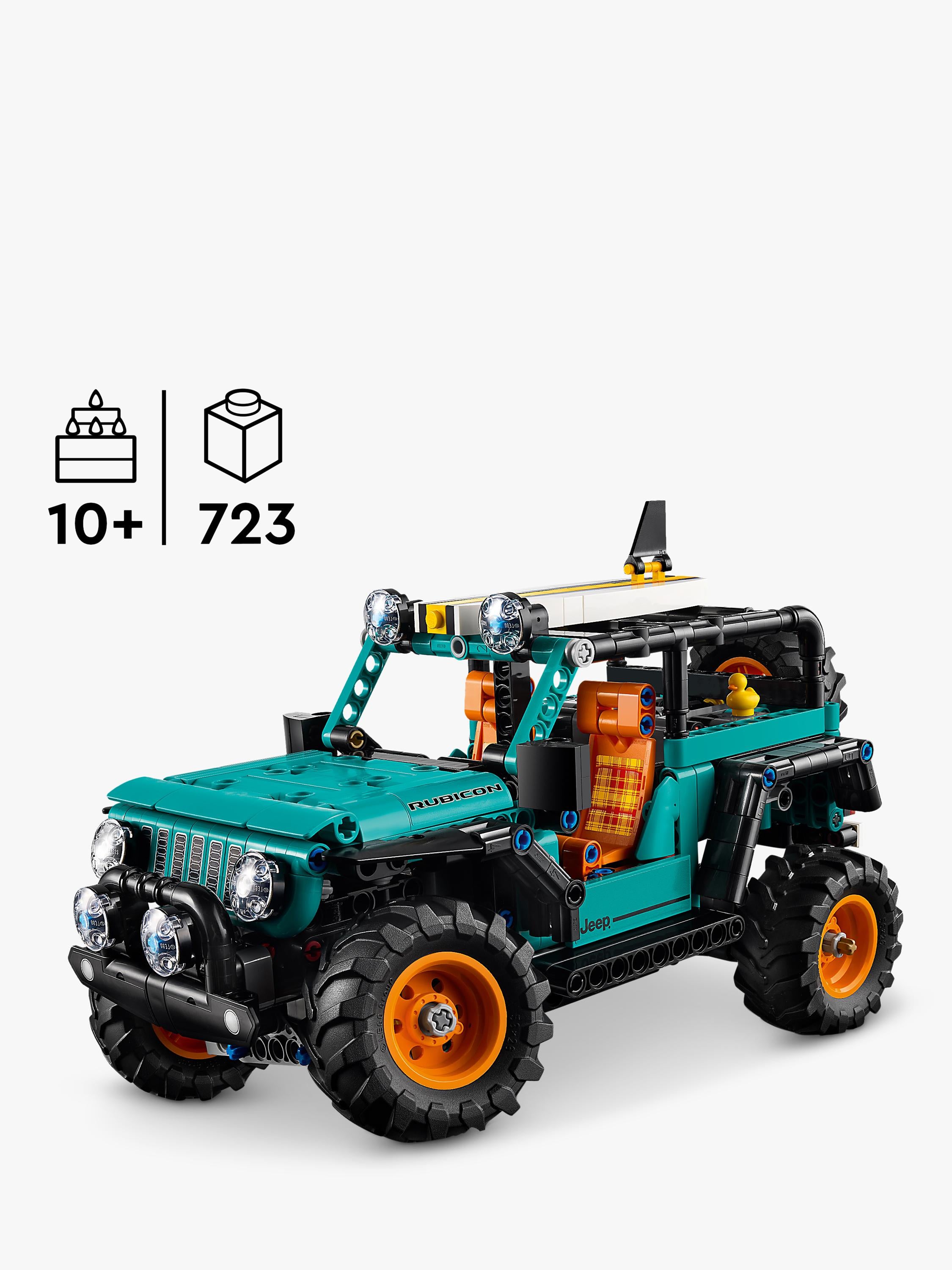Technic 42227 Jeep Wrangler Rubicon SUV Car Toy
