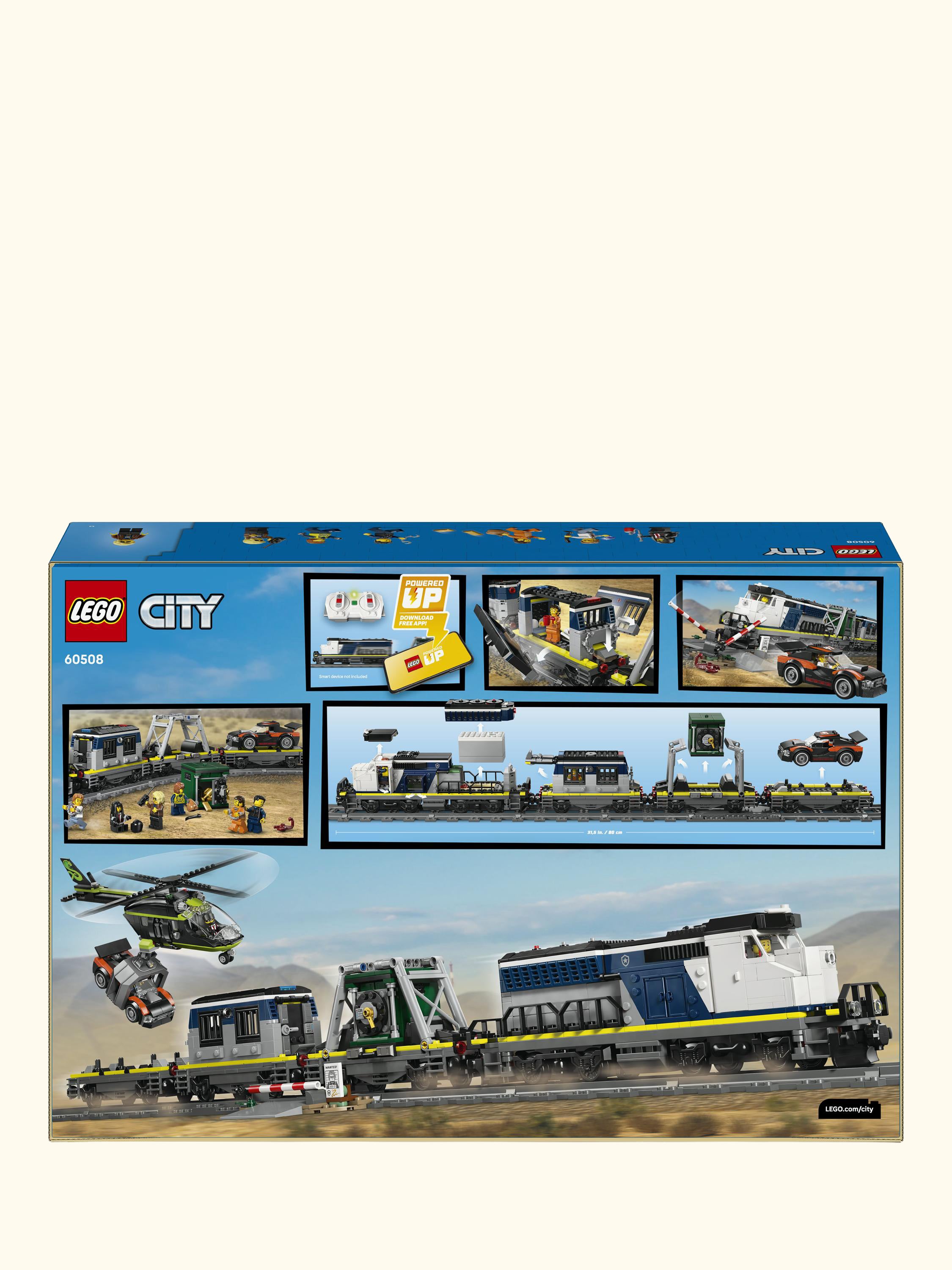 City 60508 Police Train Heist Building Toy
