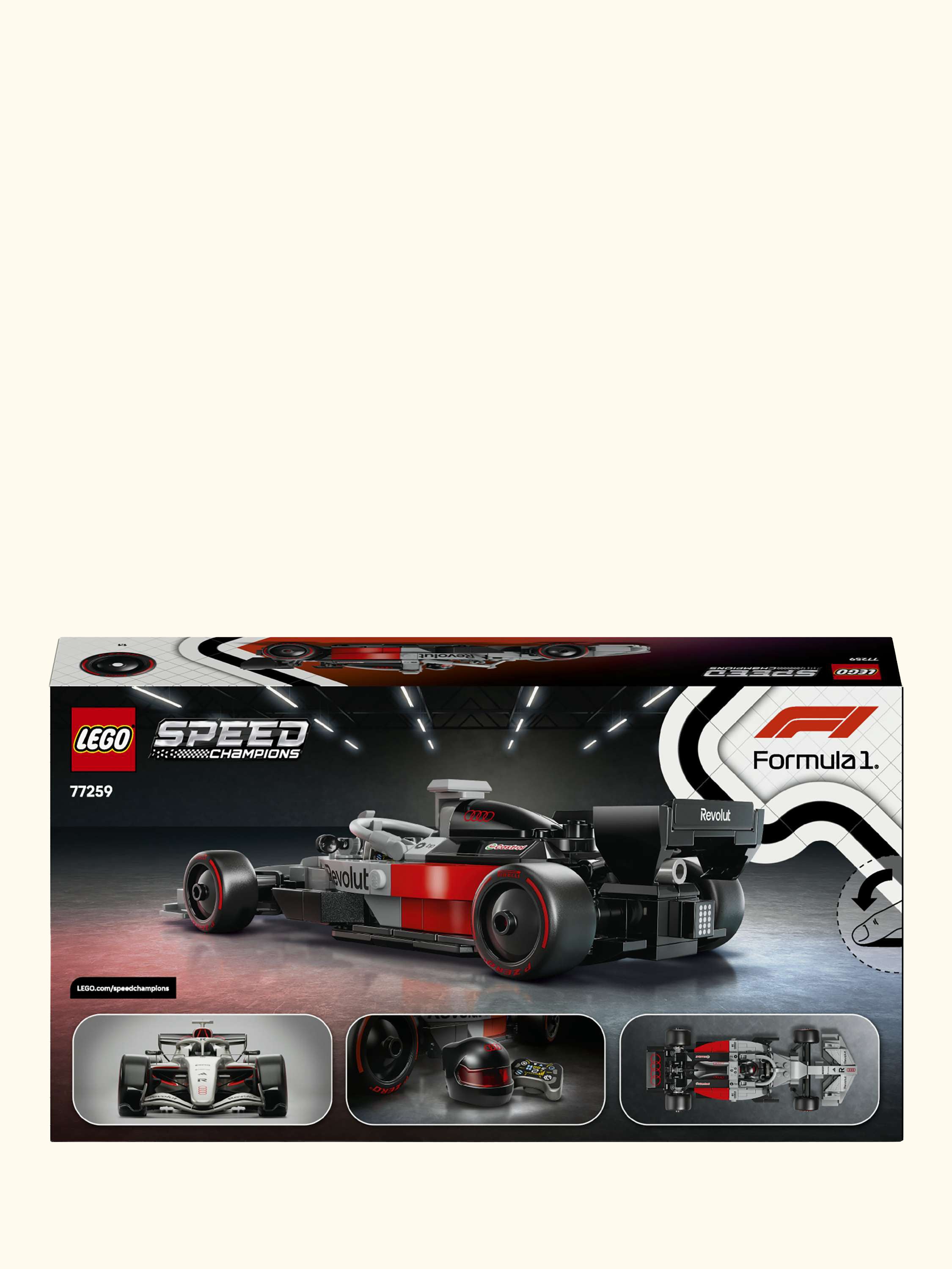 Speed Champions 77259 Audi Revolut F1 Team R26 Race Car Toy