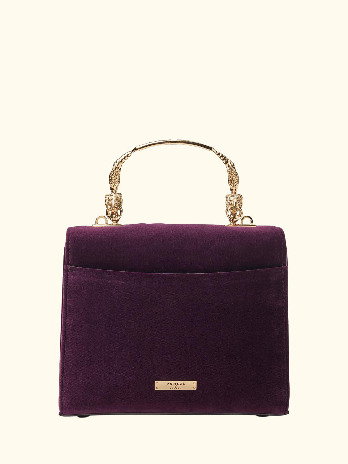 Mayfair Velvet Silk Embroidered Cross Body Bag, Cassis