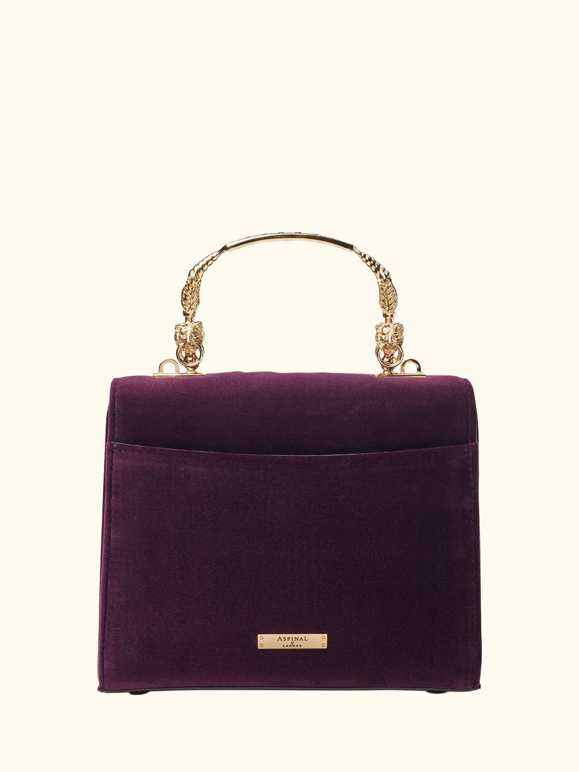Mayfair Velvet Silk Embroidered Cross Body Bag, Cassis