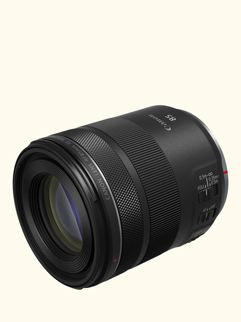 RF 85mm f/2 Macro IS STM Lens, Black