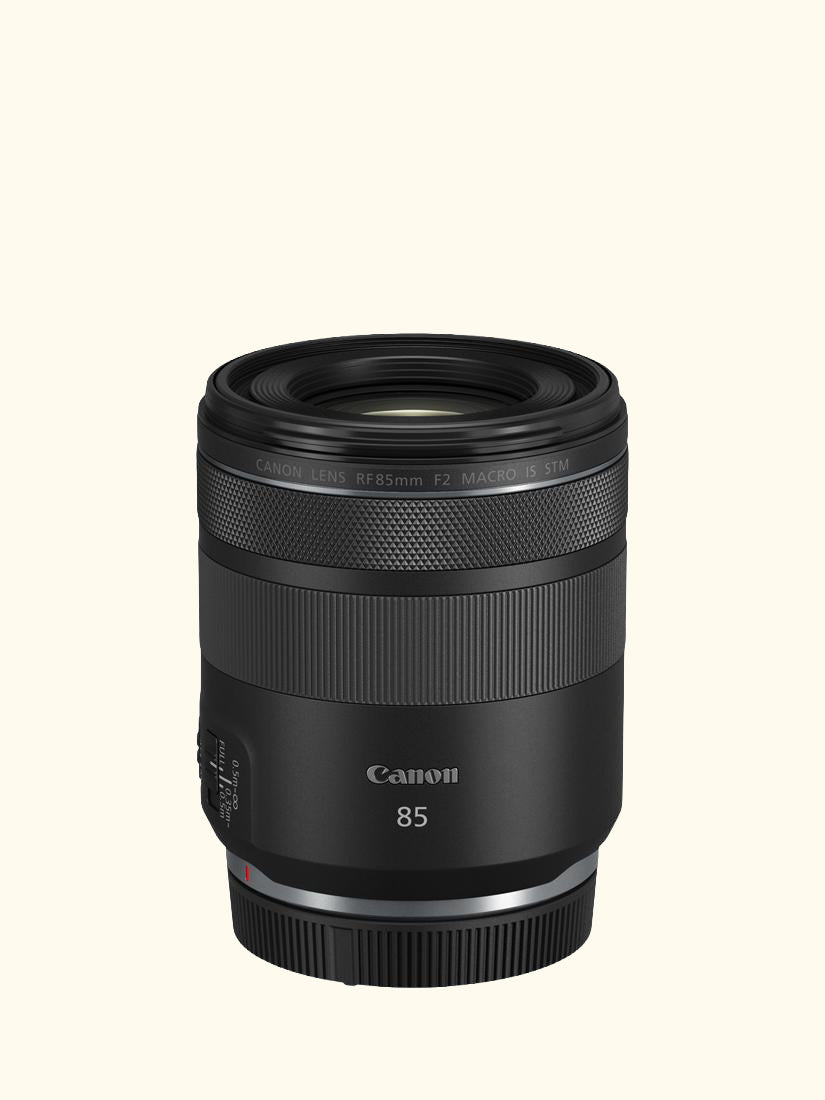 RF 85mm f/2 Macro IS STM Lens, Black