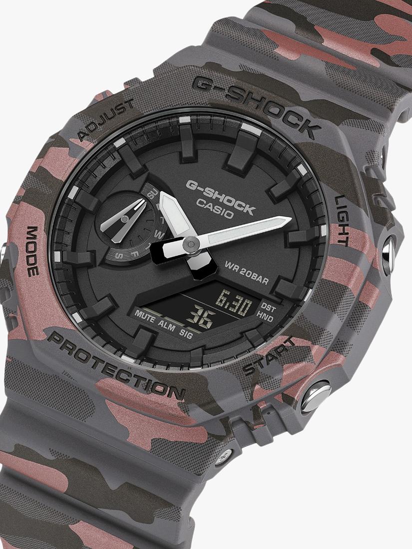 GA-2100CM-8AER Men's G-SHOCK 2100 Watch, Camo