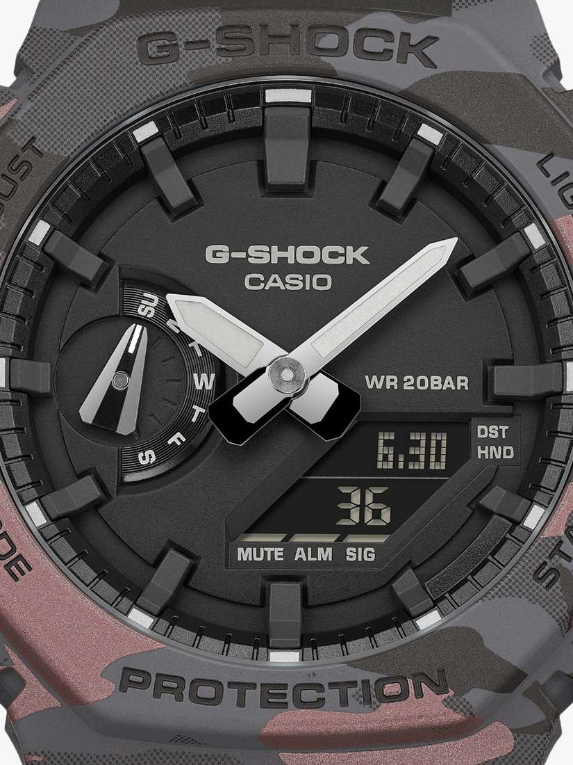 GA-2100CM-8AER Men's G-SHOCK 2100 Watch, Camo