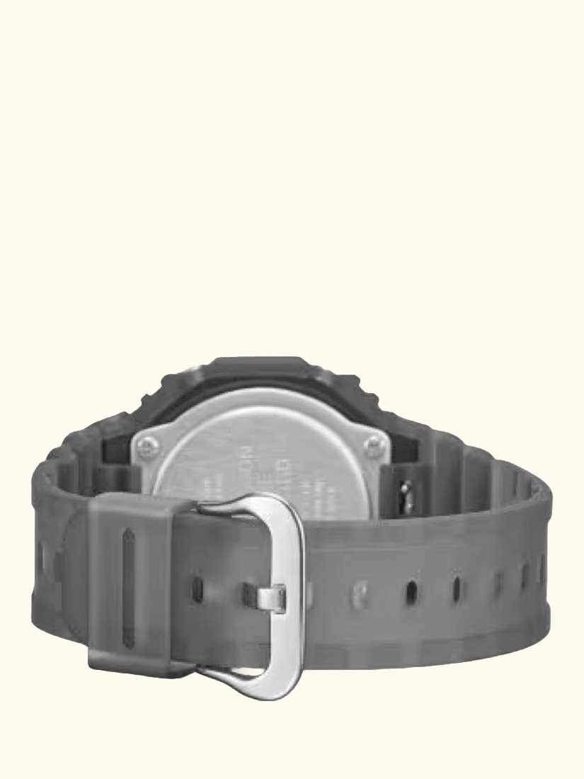GA-2100K-1AER Men's G-SHOCK Smoked Lights 2100 Watch, Black