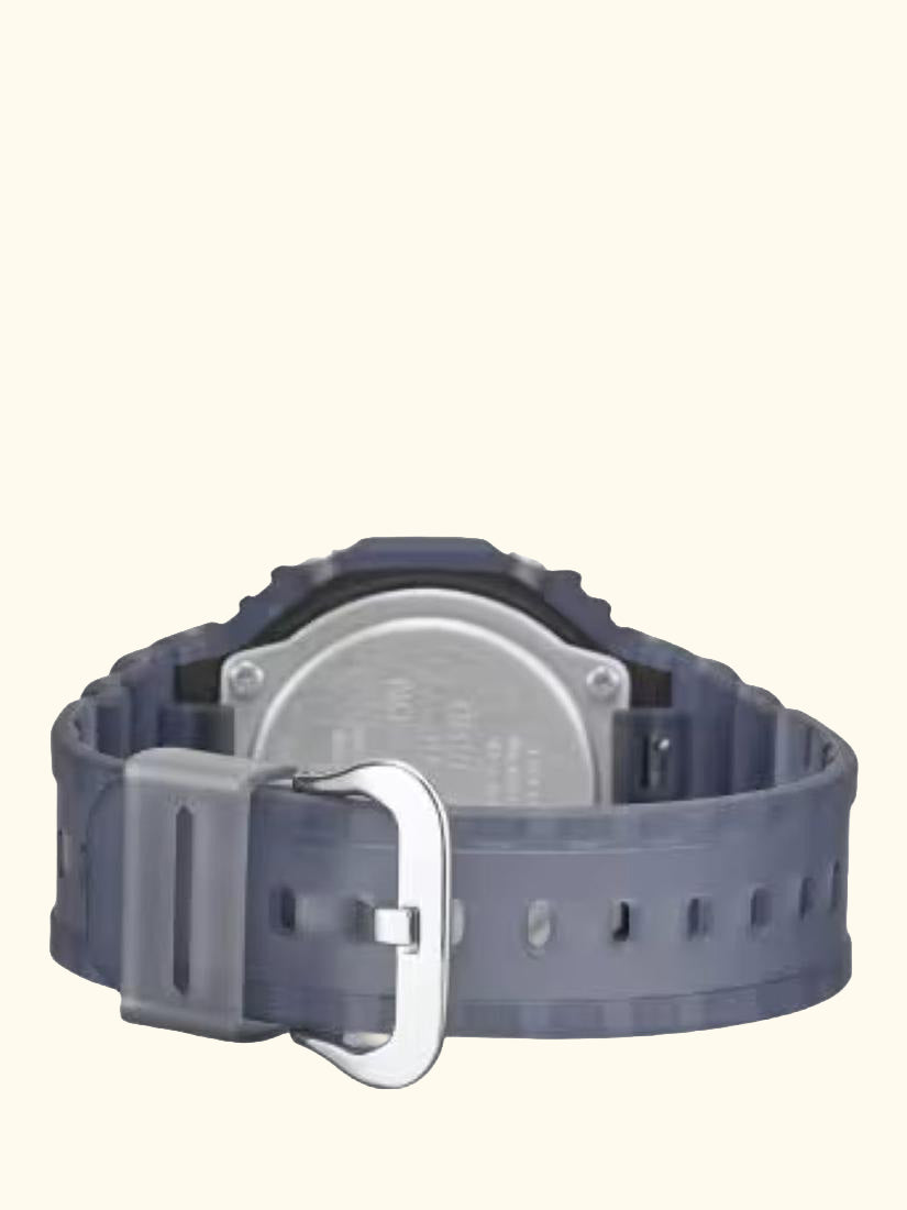 GA-2100K-2AER Men's G-SHOCK Smoked Lights 2100 Watch, Blue