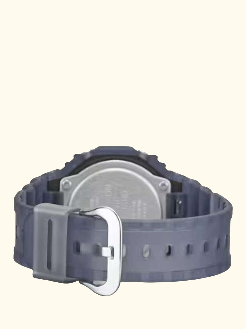 GA-2100K-2AER Men's G-SHOCK Smoked Lights 2100 Watch, Blue