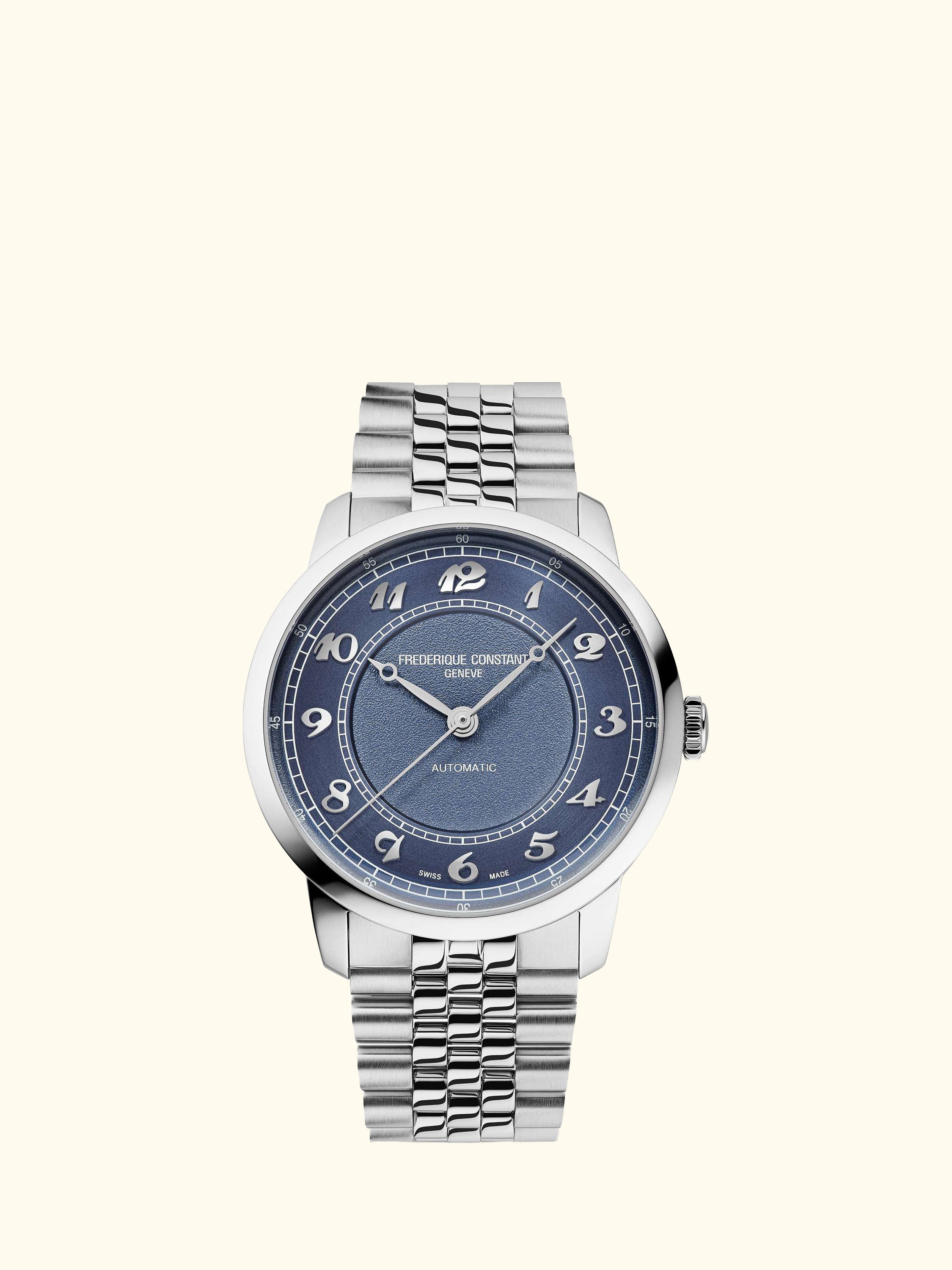 FC-301BL3B6B Men's Classics Premiere Round Bracelet Strap Watch, Blue