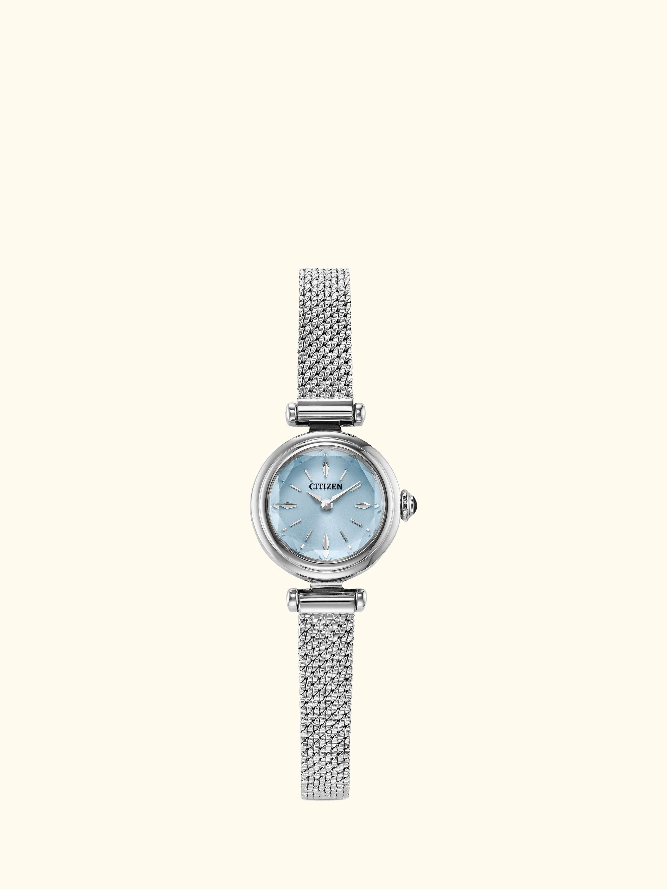 EG7081-51L Women's Fio Round Mesh Bracelet Watch, Silver