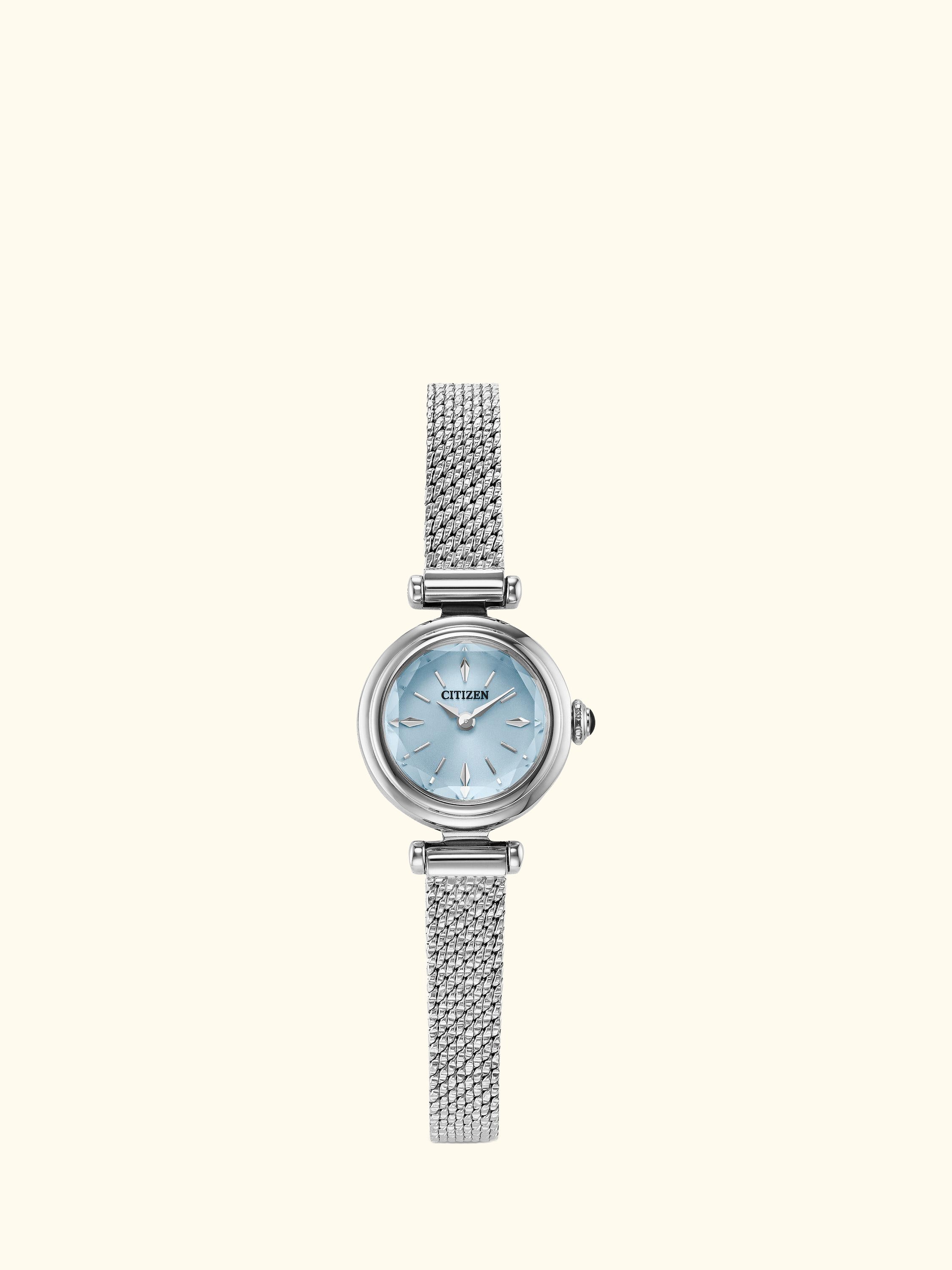 EG7081-51L Women's Fio Round Mesh Bracelet Watch, Silver