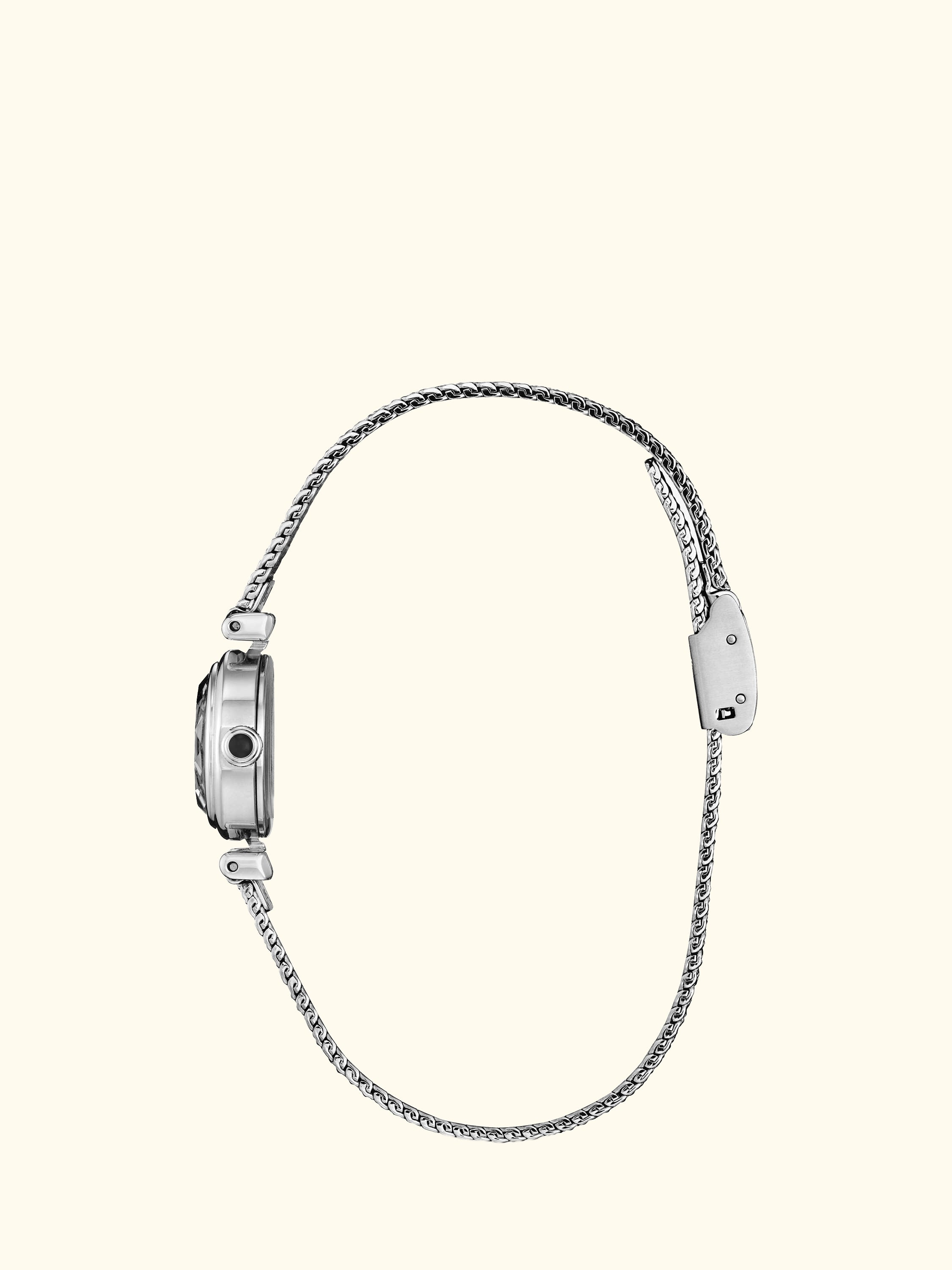 EG7081-51L Women's Fio Round Mesh Bracelet Watch, Silver