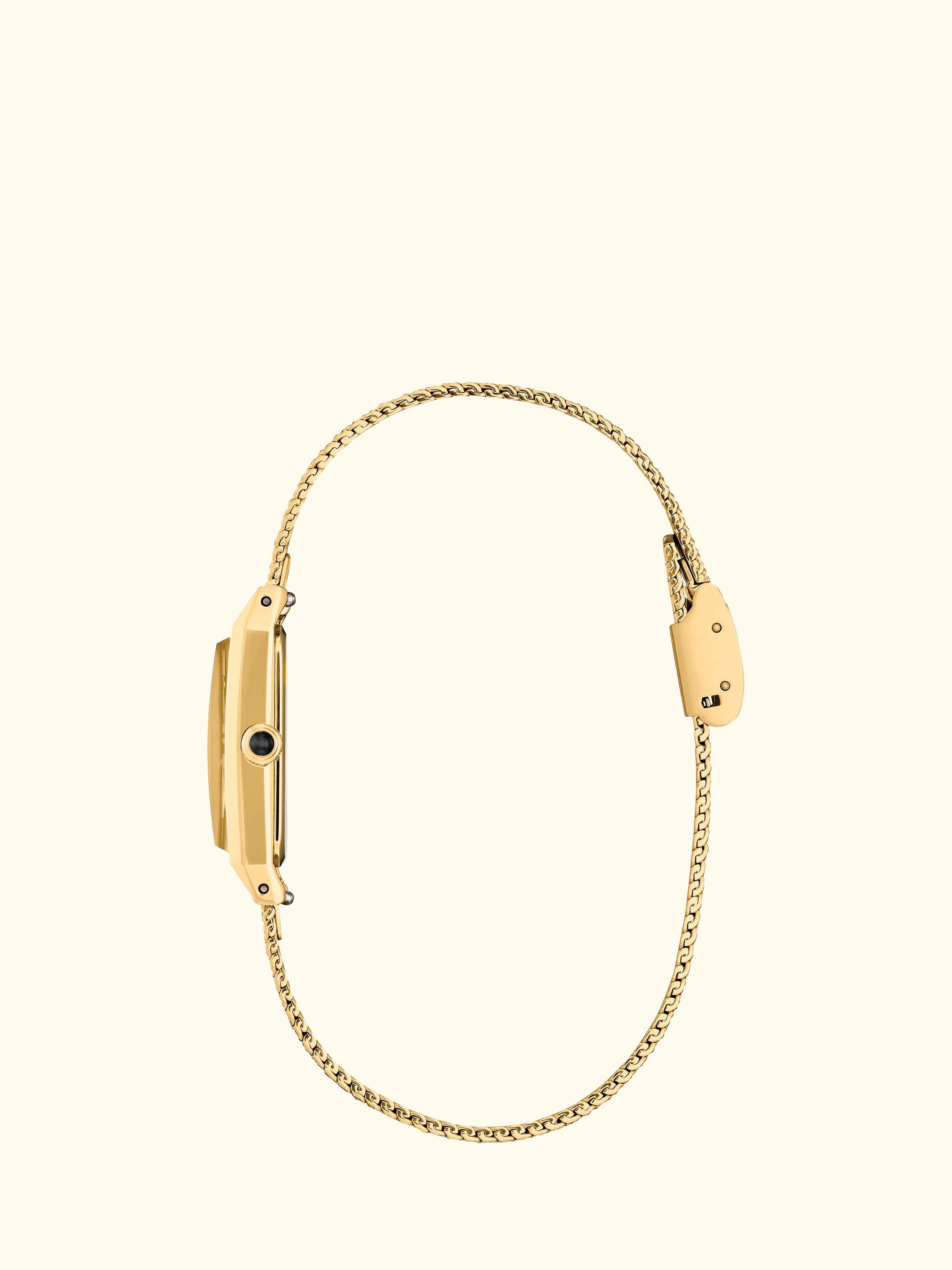 EG7128-59E Women's Fio Rectangular Bracelet Strap Watch, Gold
