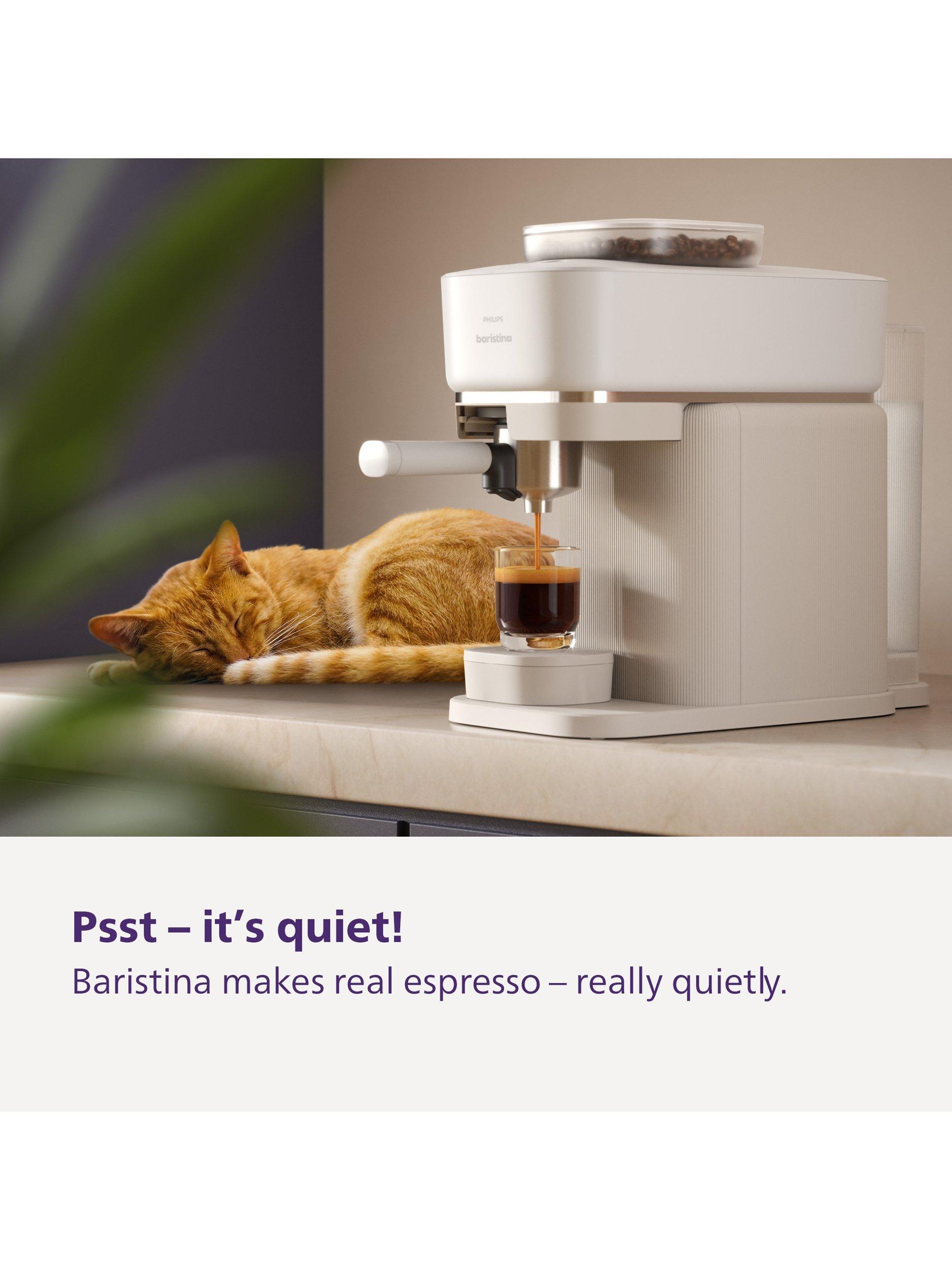 Baristina Automatic Bean to Cup Coffee Machine, White