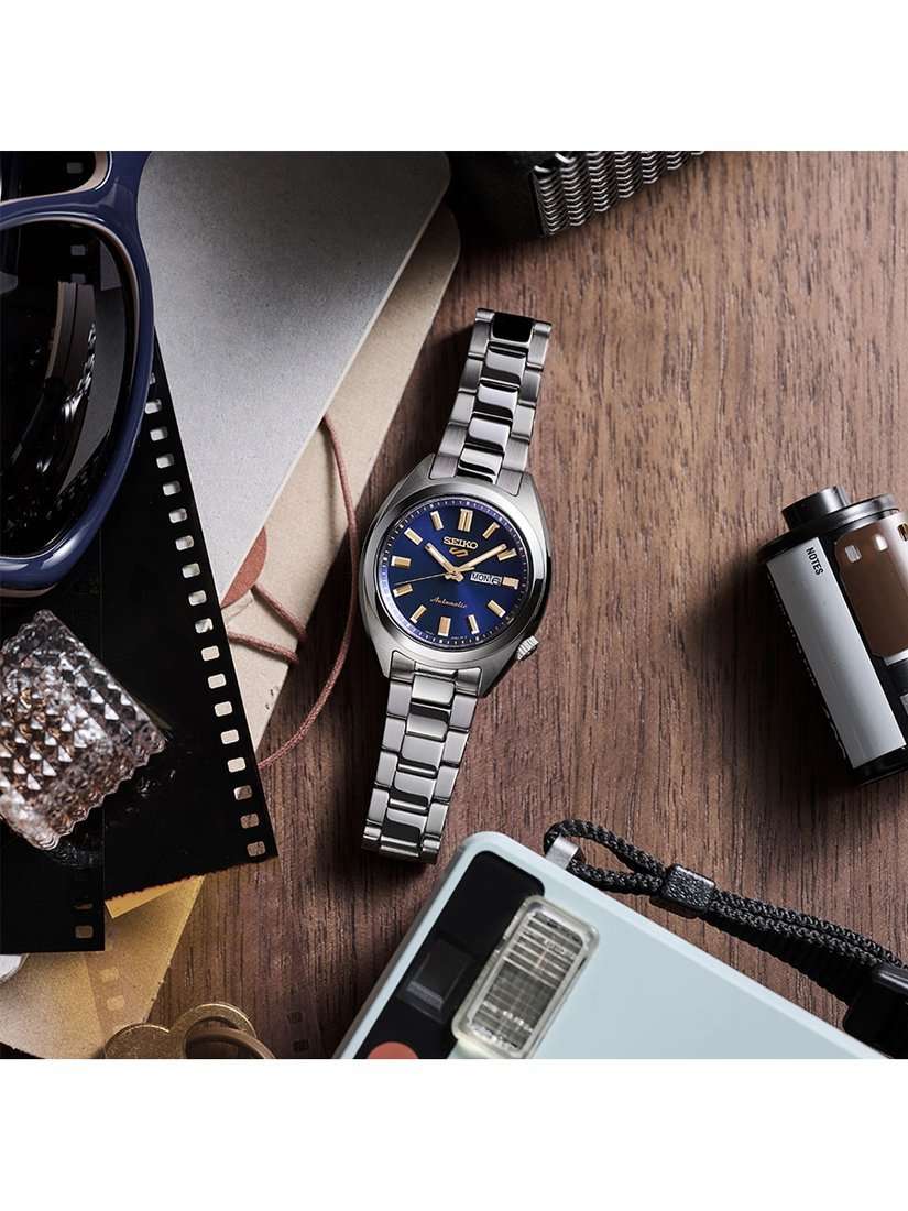 SRE021K1 Women's SNXS 2R06 Calibre Bracelet Strap Watch, Blue