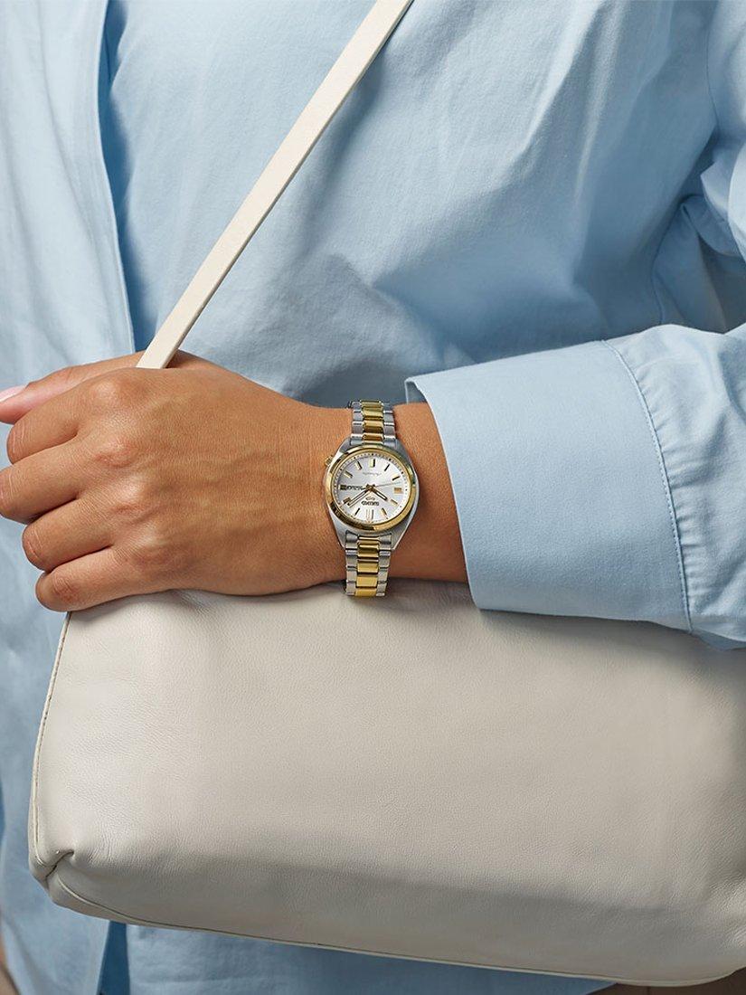 SRE024K1 Women's SNXS Automatic 2R06 Calibre Bracelet Watch, Silver