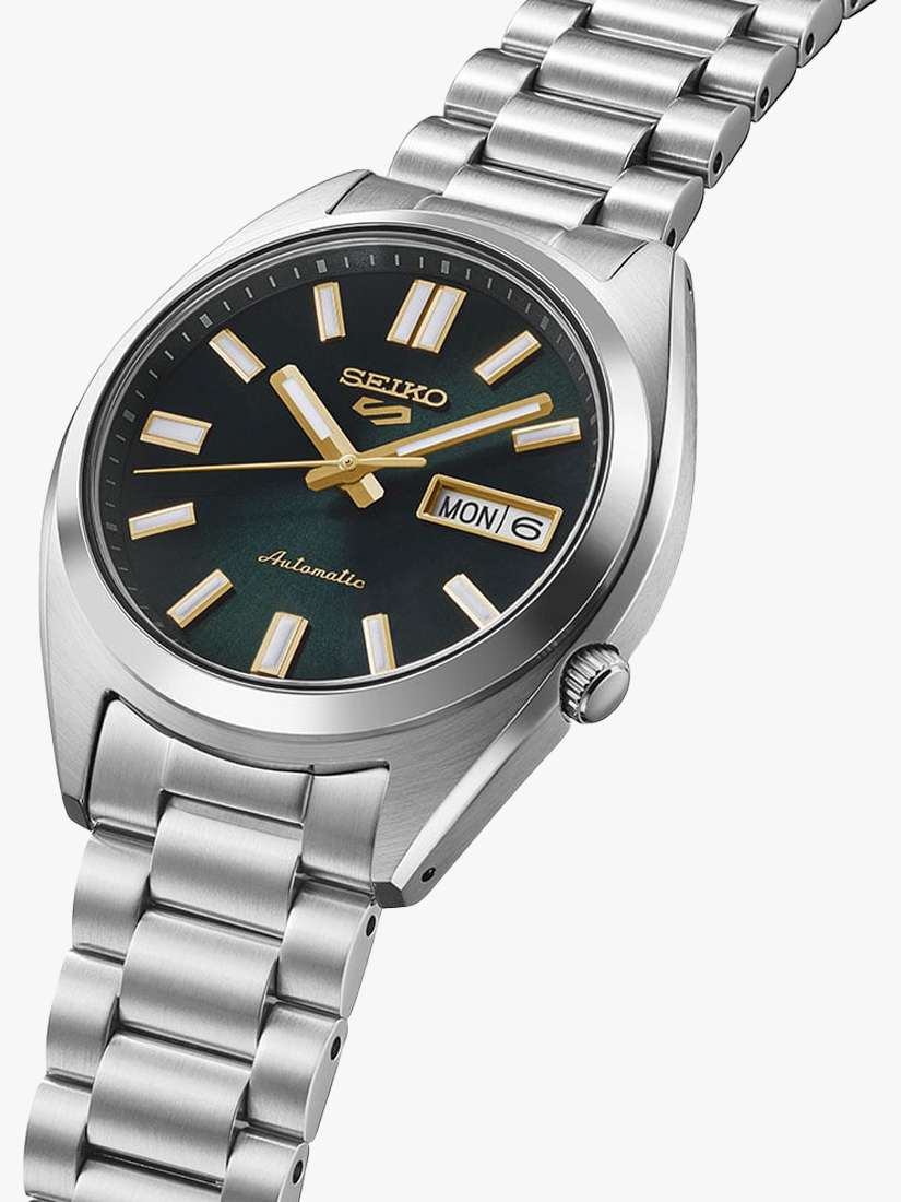 SRPL57K1 Unisex SNXS 5 Sports Bracelet Strap Watch, Green Tie