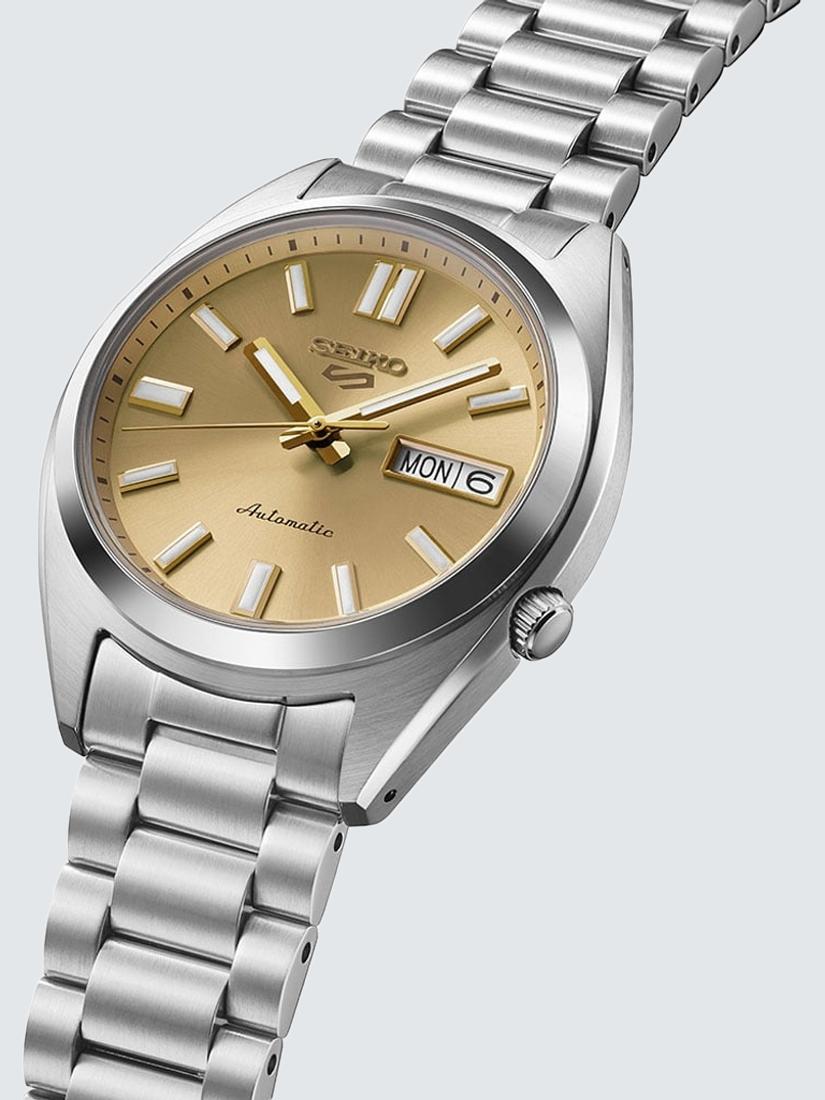 SRPL59K1 Unisex SNXS 5 Sports Bracelet Strap Watch, Gold