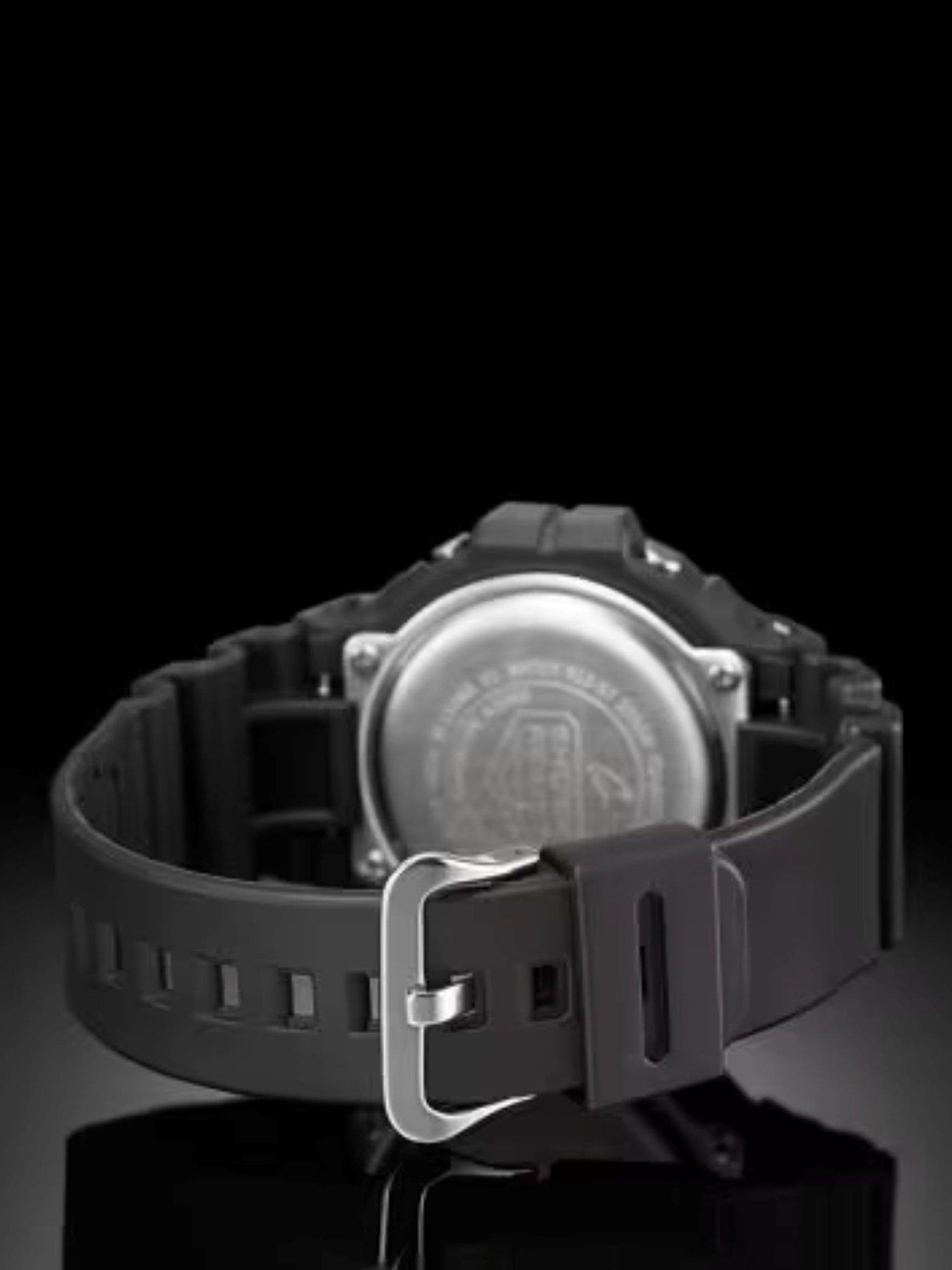 DW-5900U-1ER Men's Octagonal G-SHOCK Anti Slip Strap Watch, Black