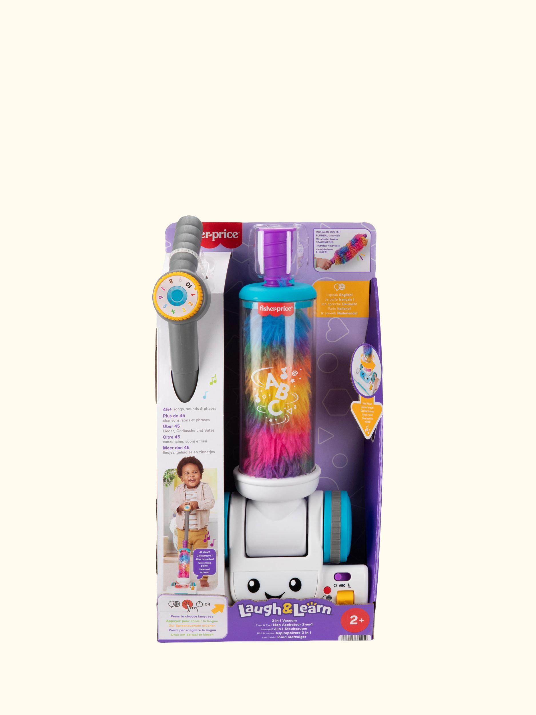 Laugh & Learn 2-in-1 Vacuum Electronic Toy