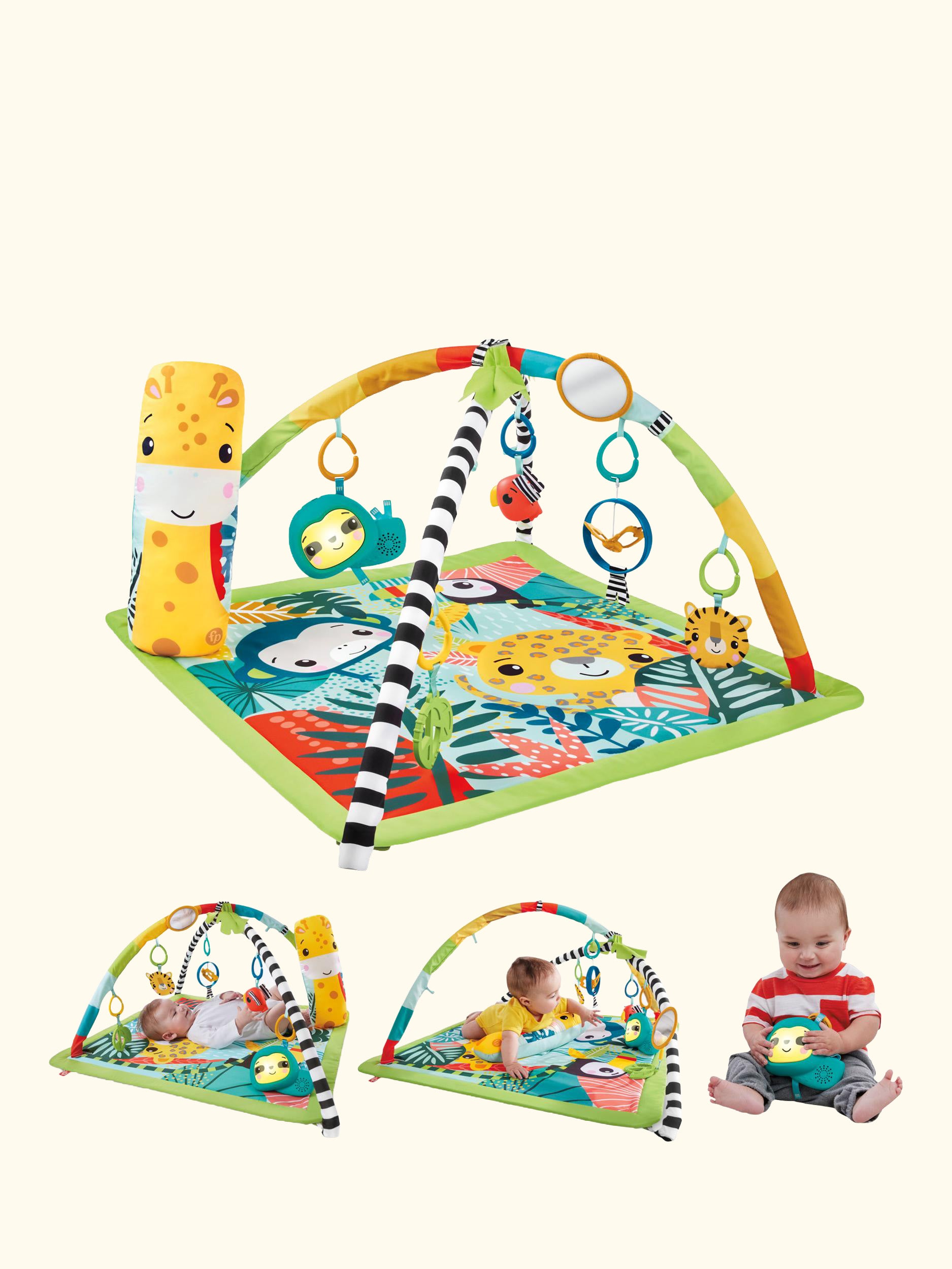 3-in-1 Rainforest Sensory Gym