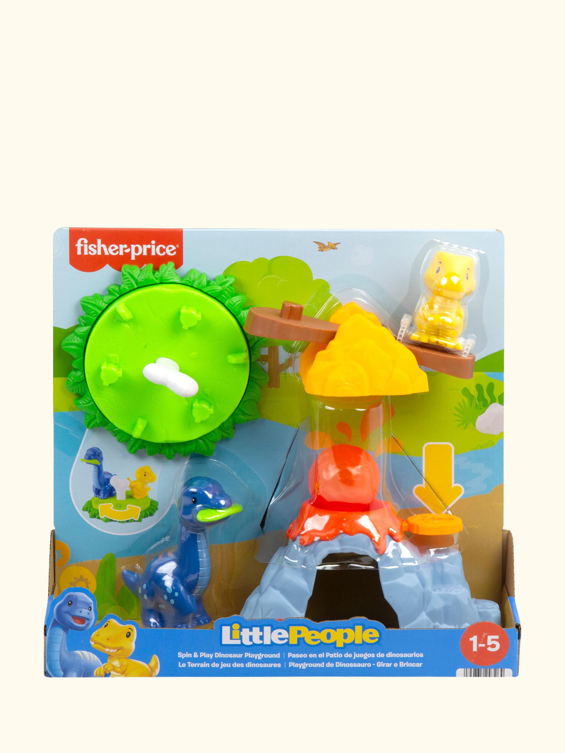 Little People Spin & Play Dinosaur Playground