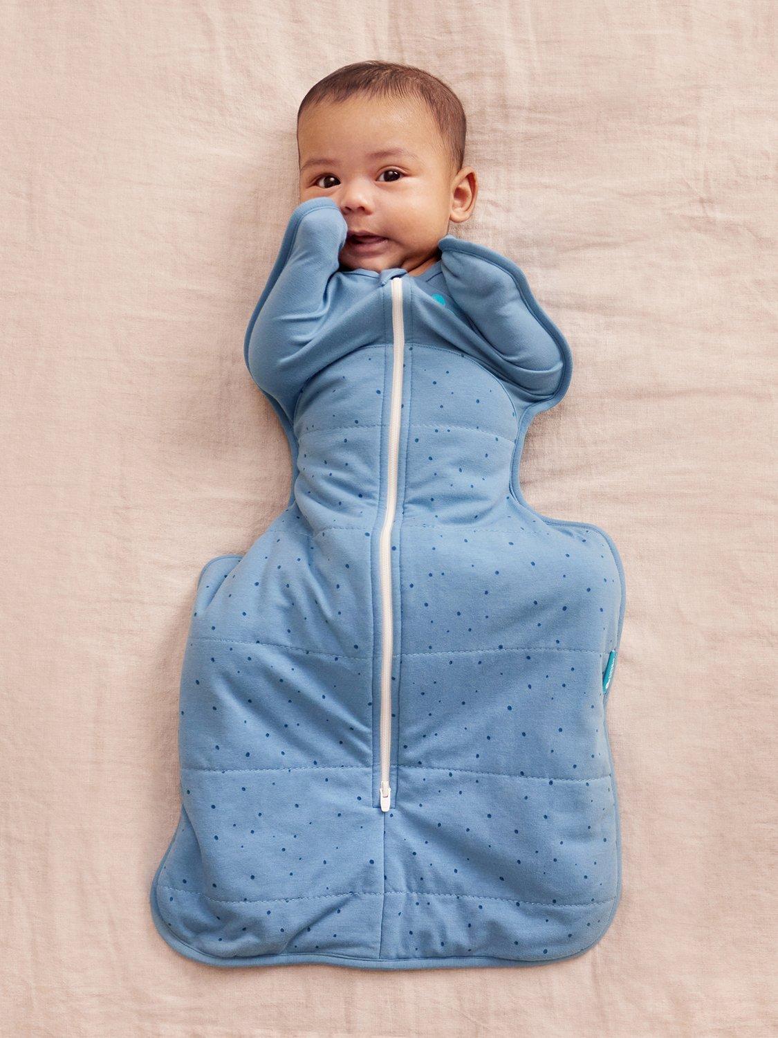 Swaddle Up Baby Sleeping Bag, 2.5 Tog, Blue, Newborn