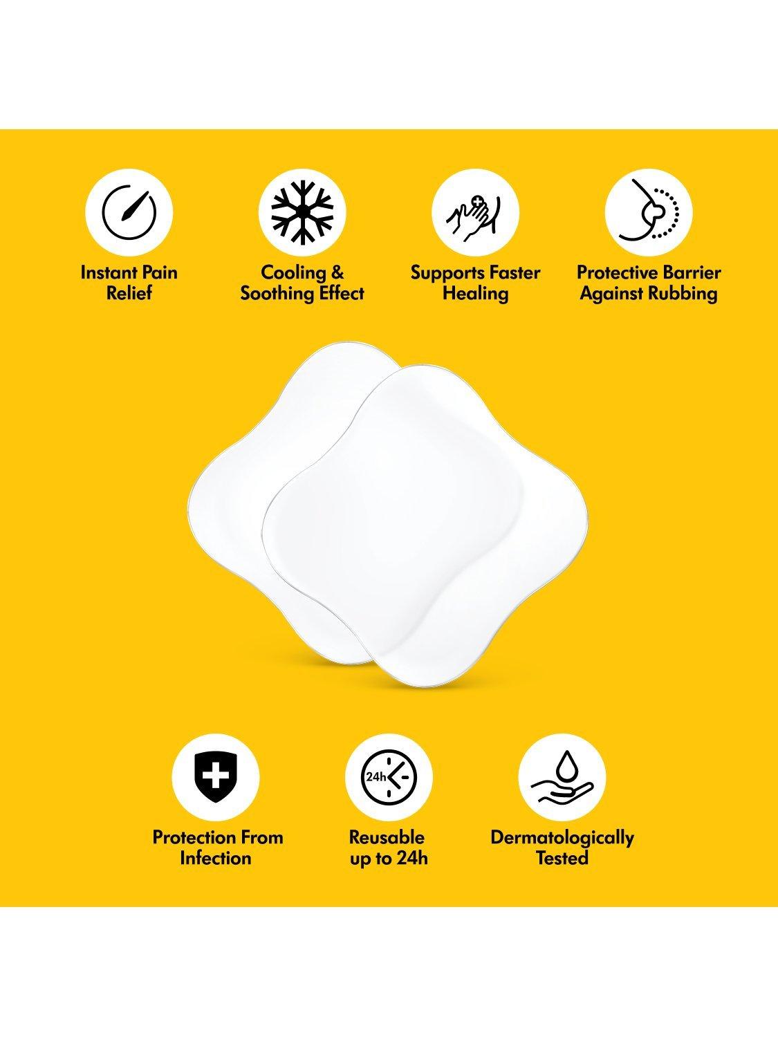 Hydrogel Breast Pads, Pack of 4