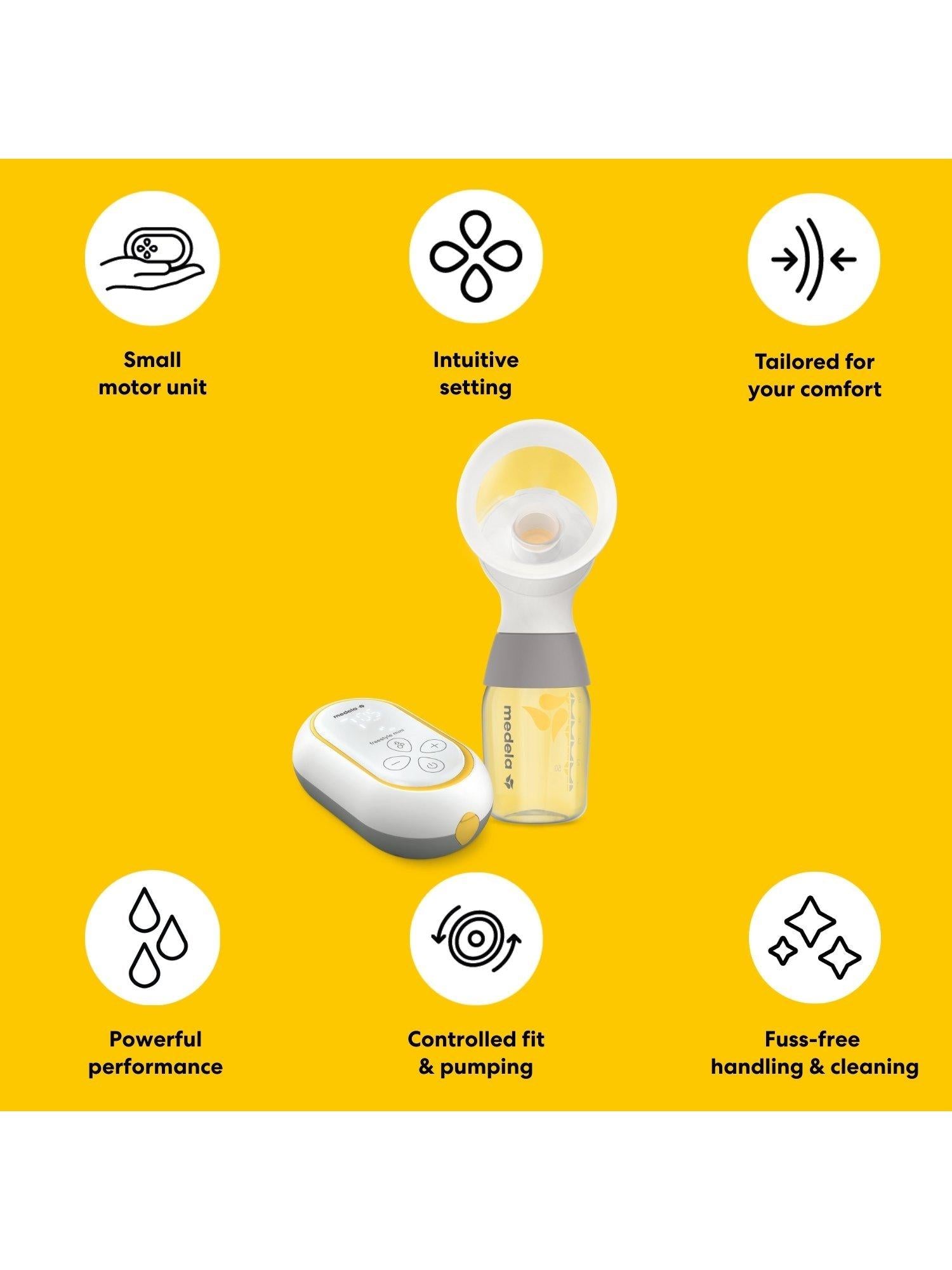 Freestyle Mini Traditional Single Electric Wearable Breast Pump