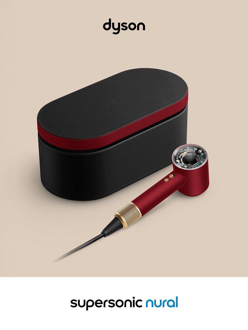Supersonic Nural™ Straight+Wavy Hair Dryer, Red Velvet
