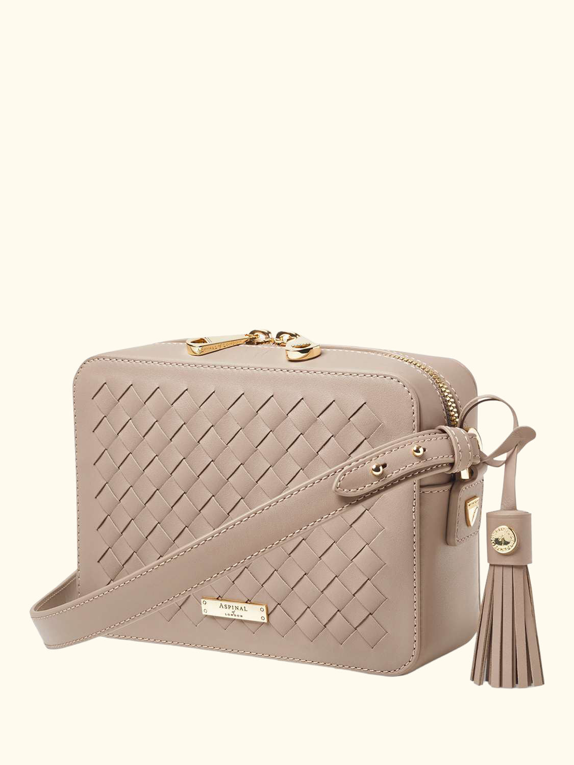 Leather Camera Cross Body Bag