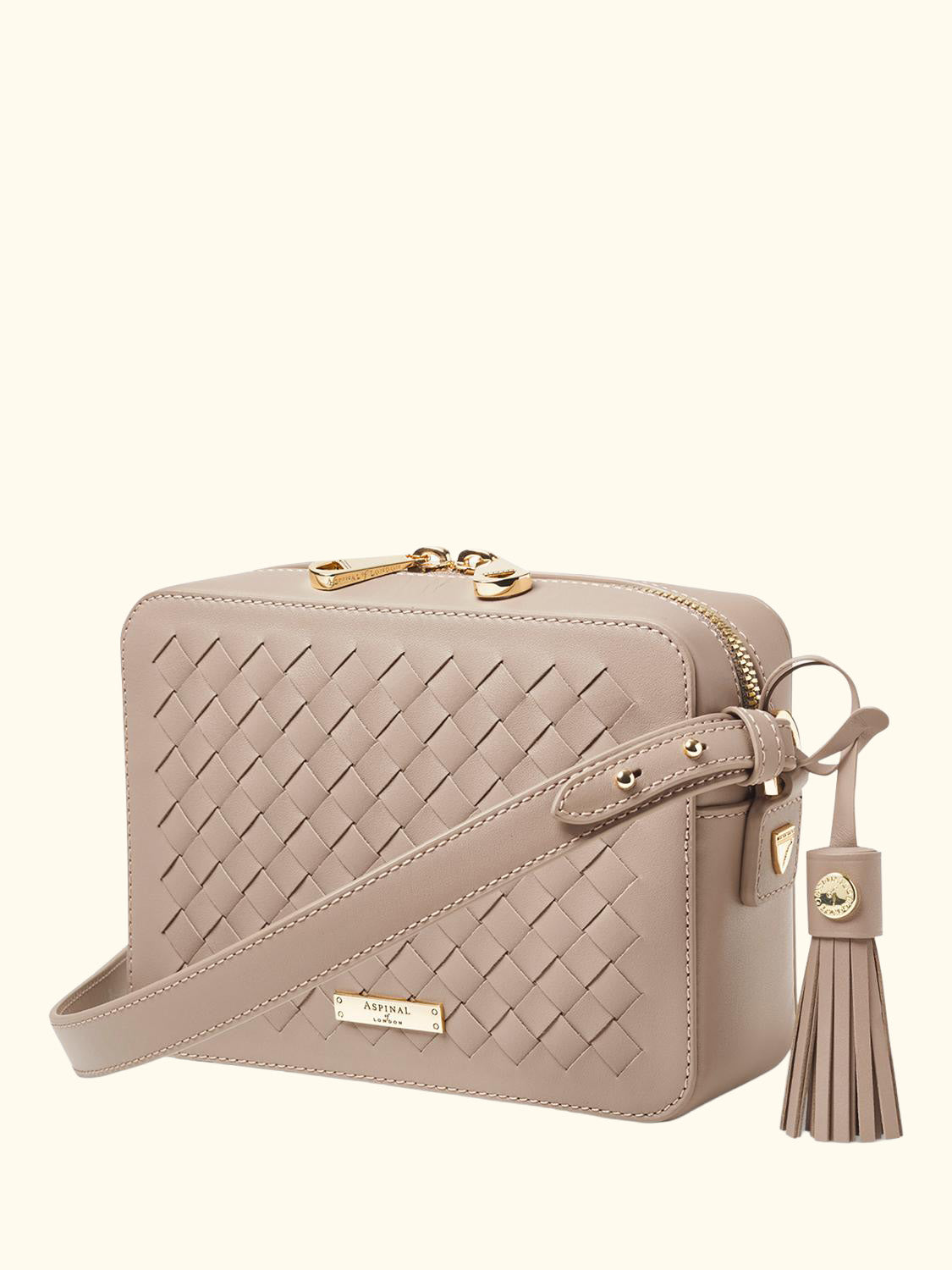 Leather Camera Cross Body Bag