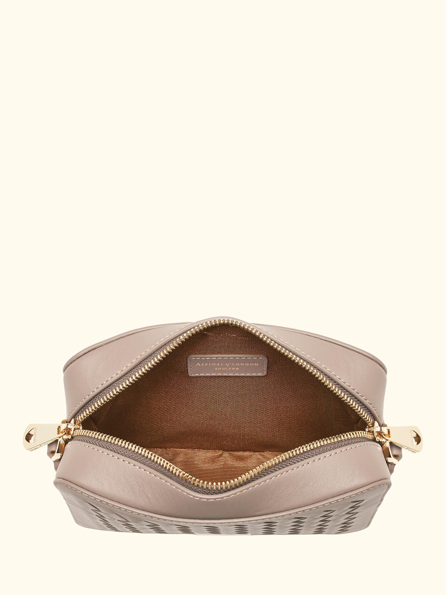 Leather Camera Cross Body Bag