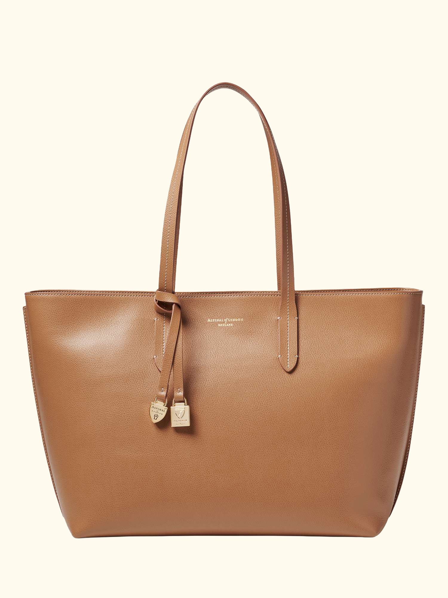 East West Leather Tote Bag