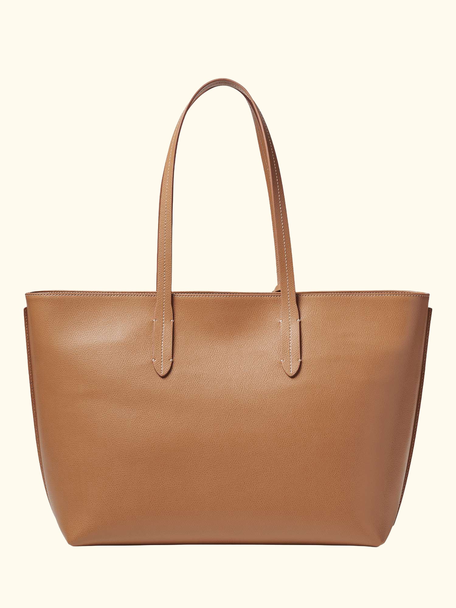 East West Leather Tote Bag