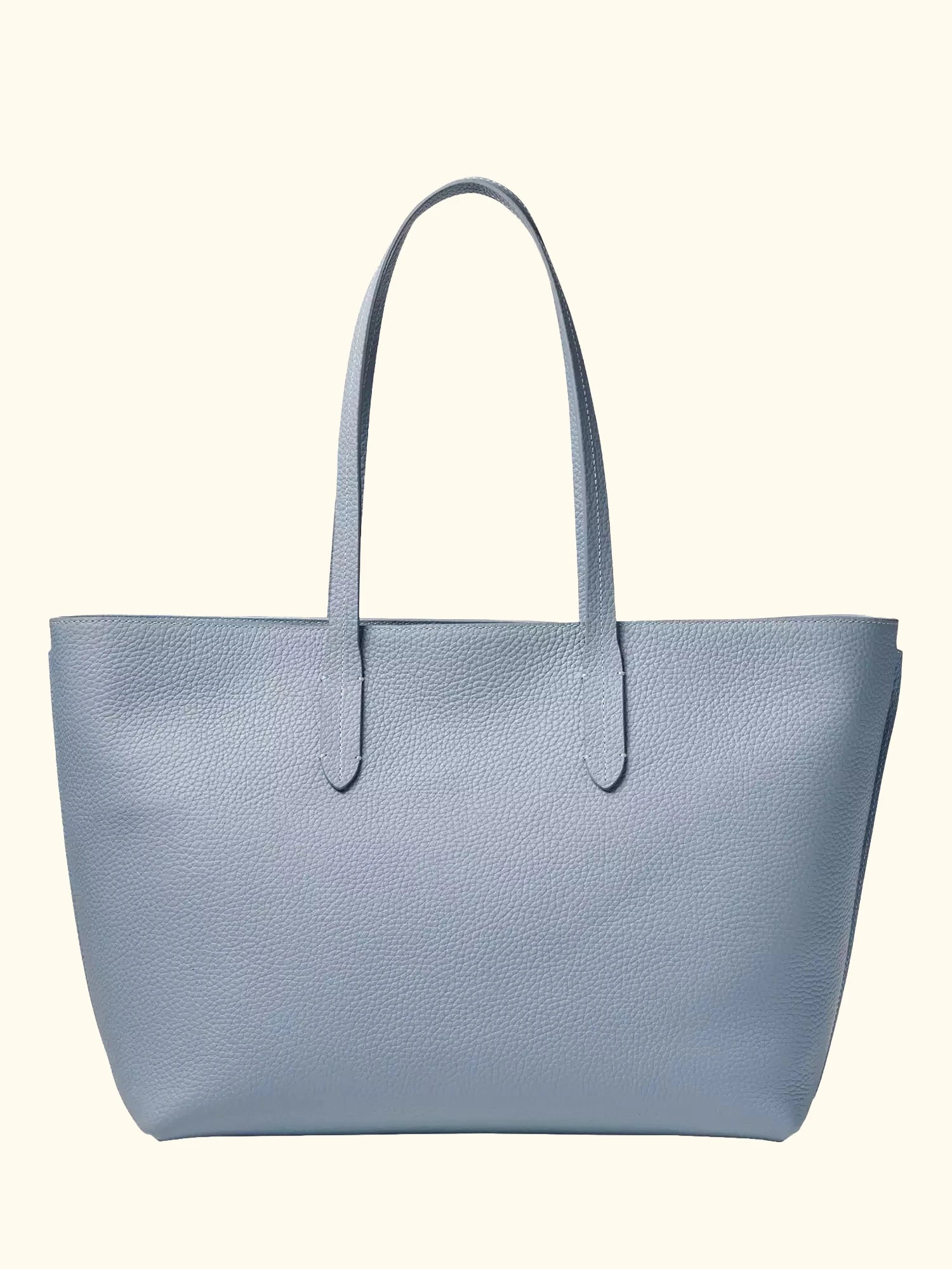 Aspinal of London Zipped East West Leather Tote Bag